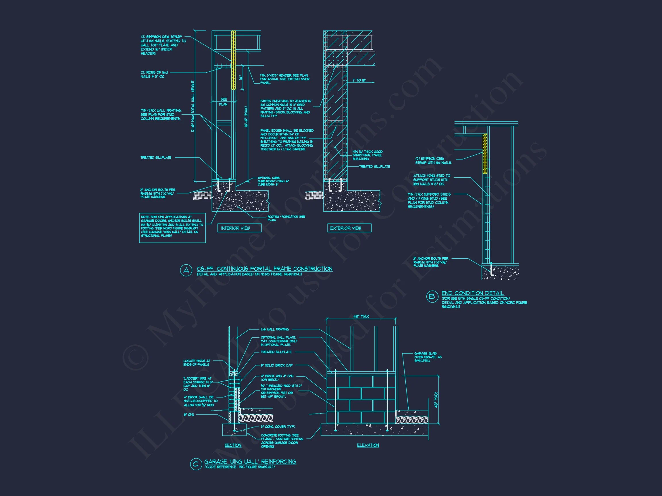 17-1704 HOUSE PLAN - Elegant House Plan with 2-Story Floor Plan and CAD Designs 24 Elegant house Plan with 2-Story Floor Plan and CAD Designs
