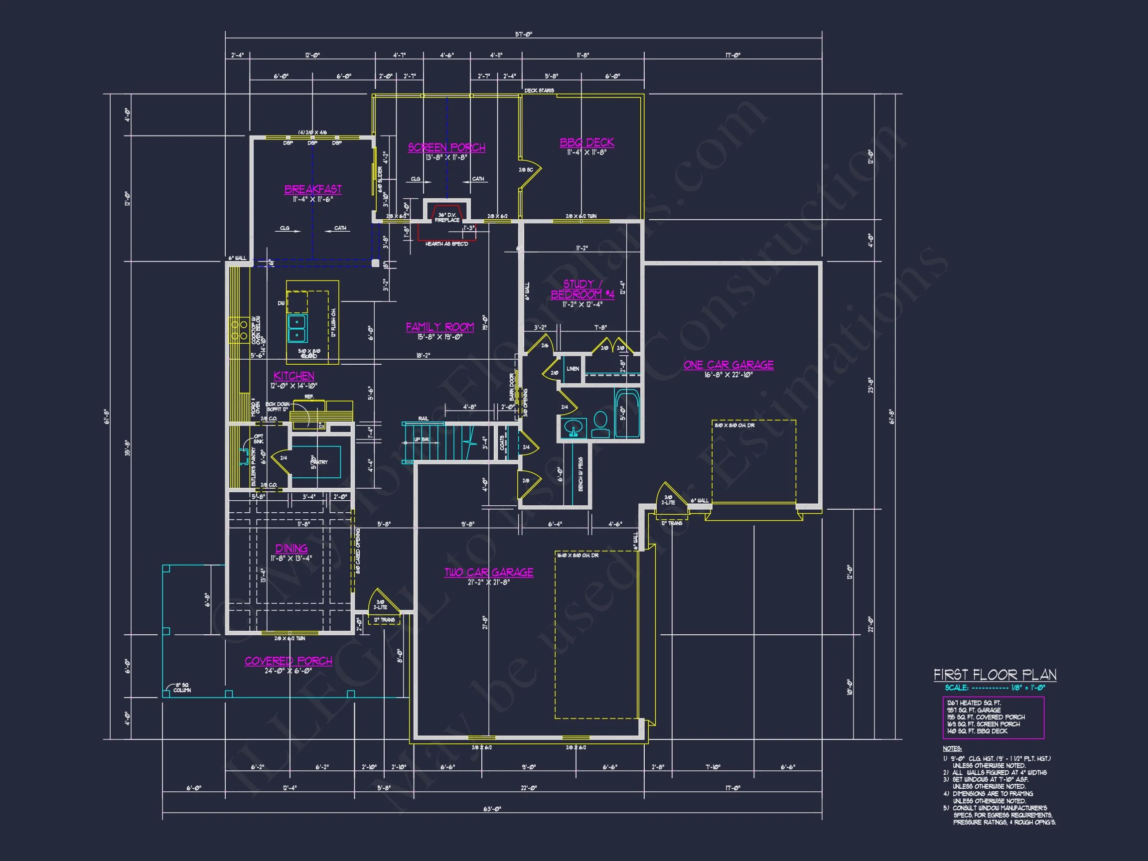 17-1704 HOUSE PLAN - Elegant House Plan with 2-Story Floor Plan and CAD Designs 9 Elegant house Plan with 2-Story Floor Plan and CAD Designs