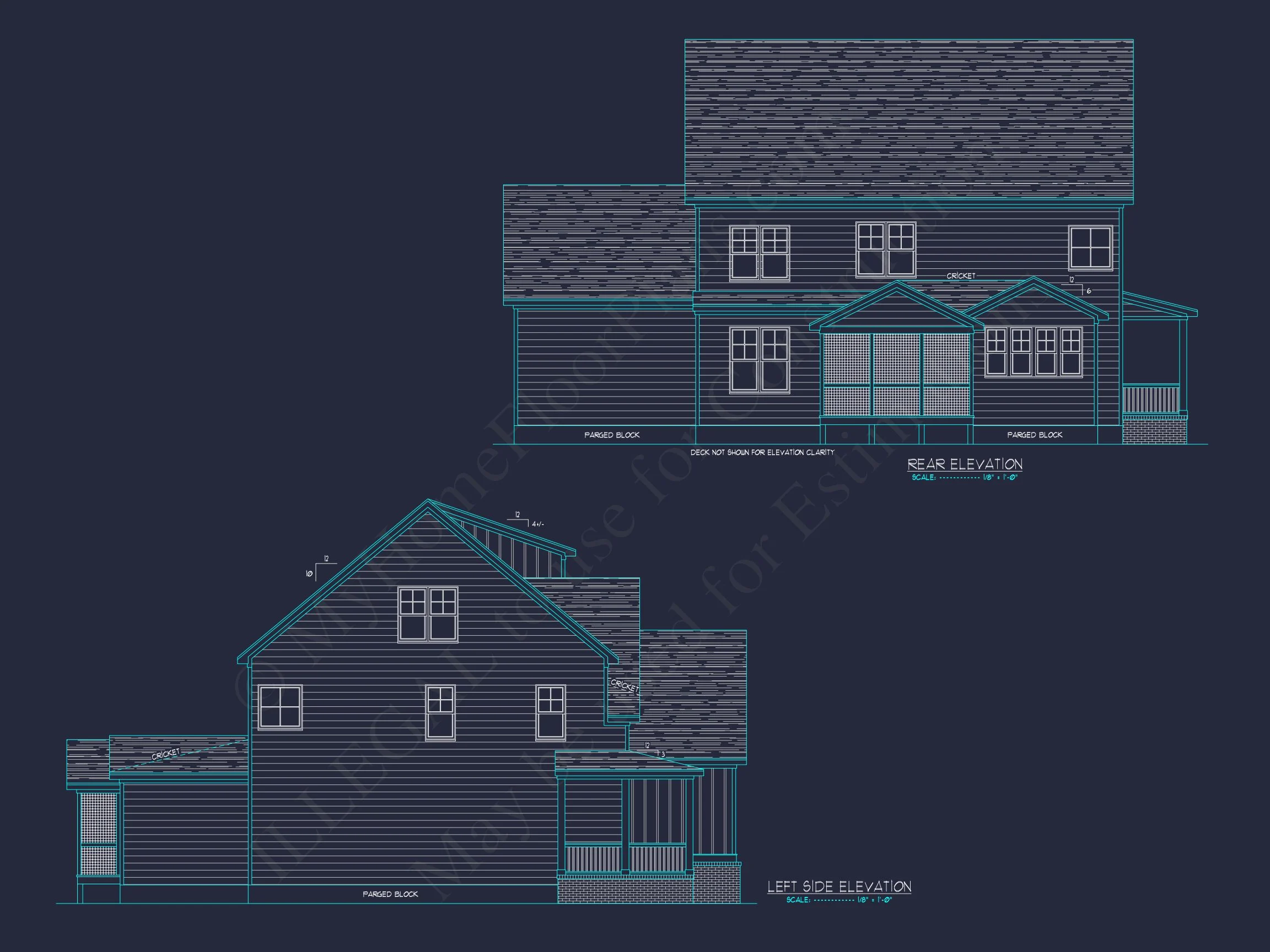 17-1704 HOUSE PLAN - Elegant House Plan with 2-Story Floor Plan and CAD Designs 5 Elegant house Plan with 2-Story Floor Plan and CAD Designs