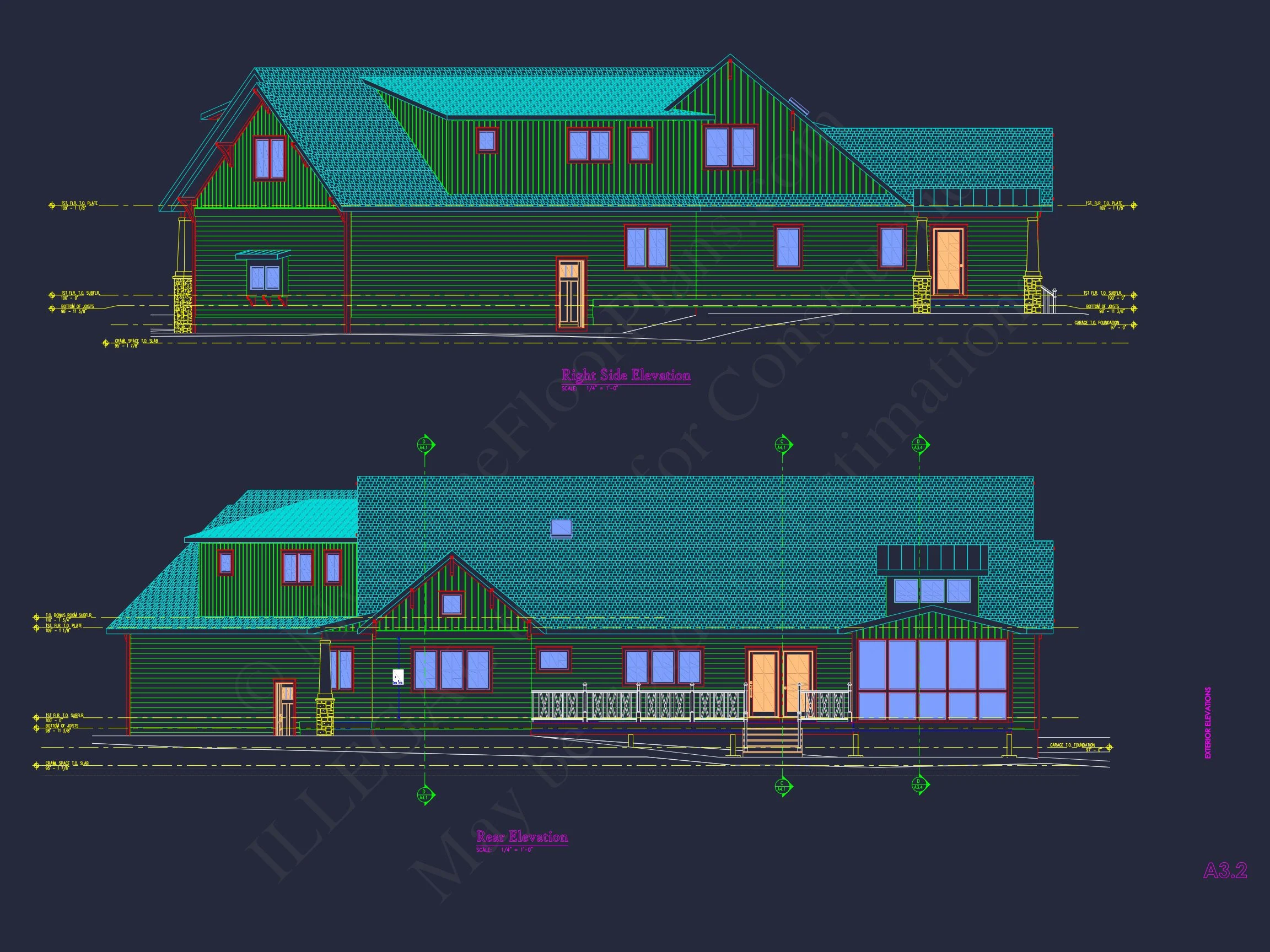 17-1676 HOUSE PLAN - Charming Craftsman House Plan with 1.5 Floors and Angled Garage 5 Charming Craftsman house Plan with 1.5 Floors and Angled Garage