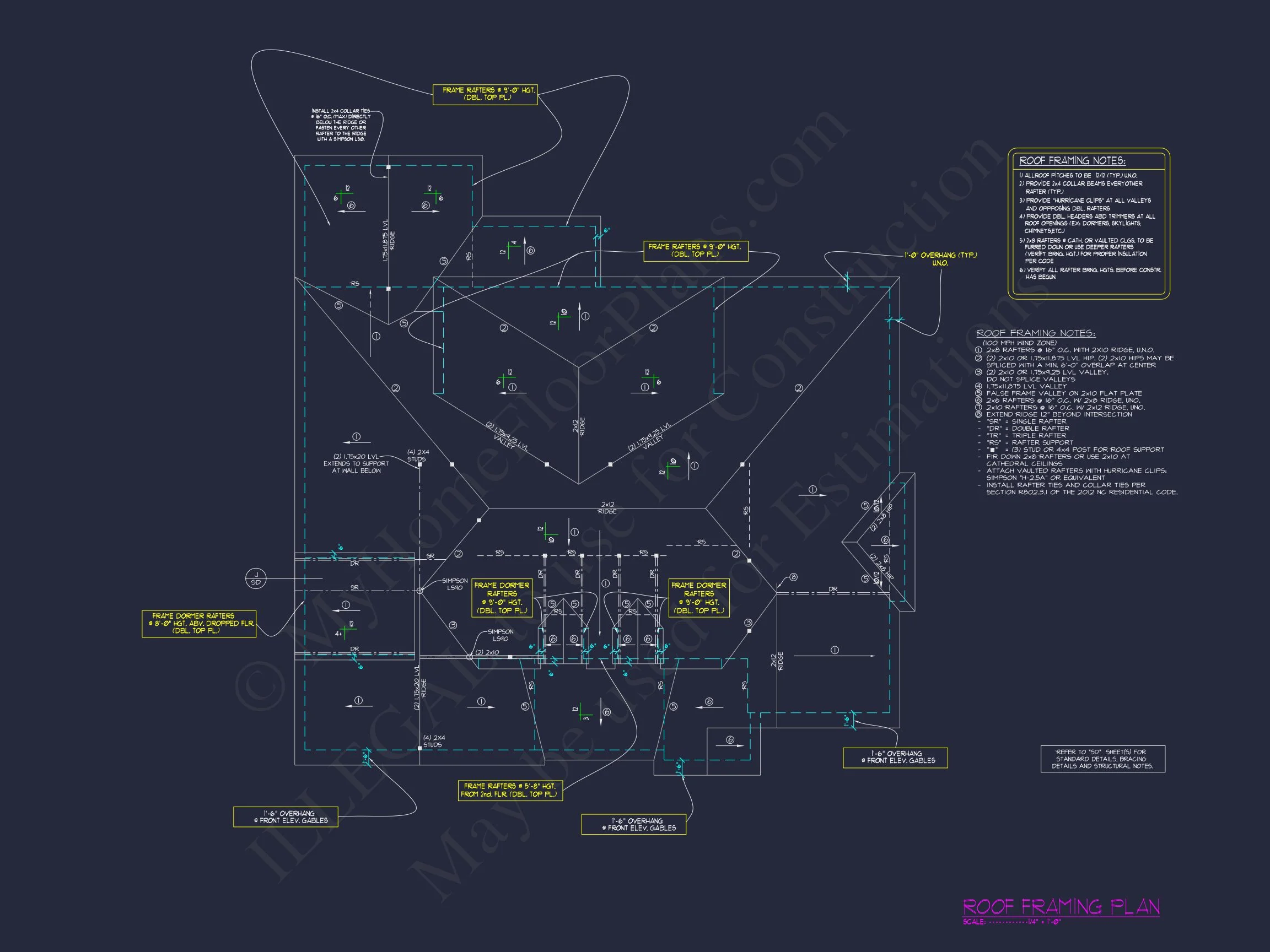 17-1577 HOUSE PLAN - Craftsman House Plan with 2 Floors, CAD Designs & Features 13 Craftsman house Plan with 2 Floors, CAD Designs & Features