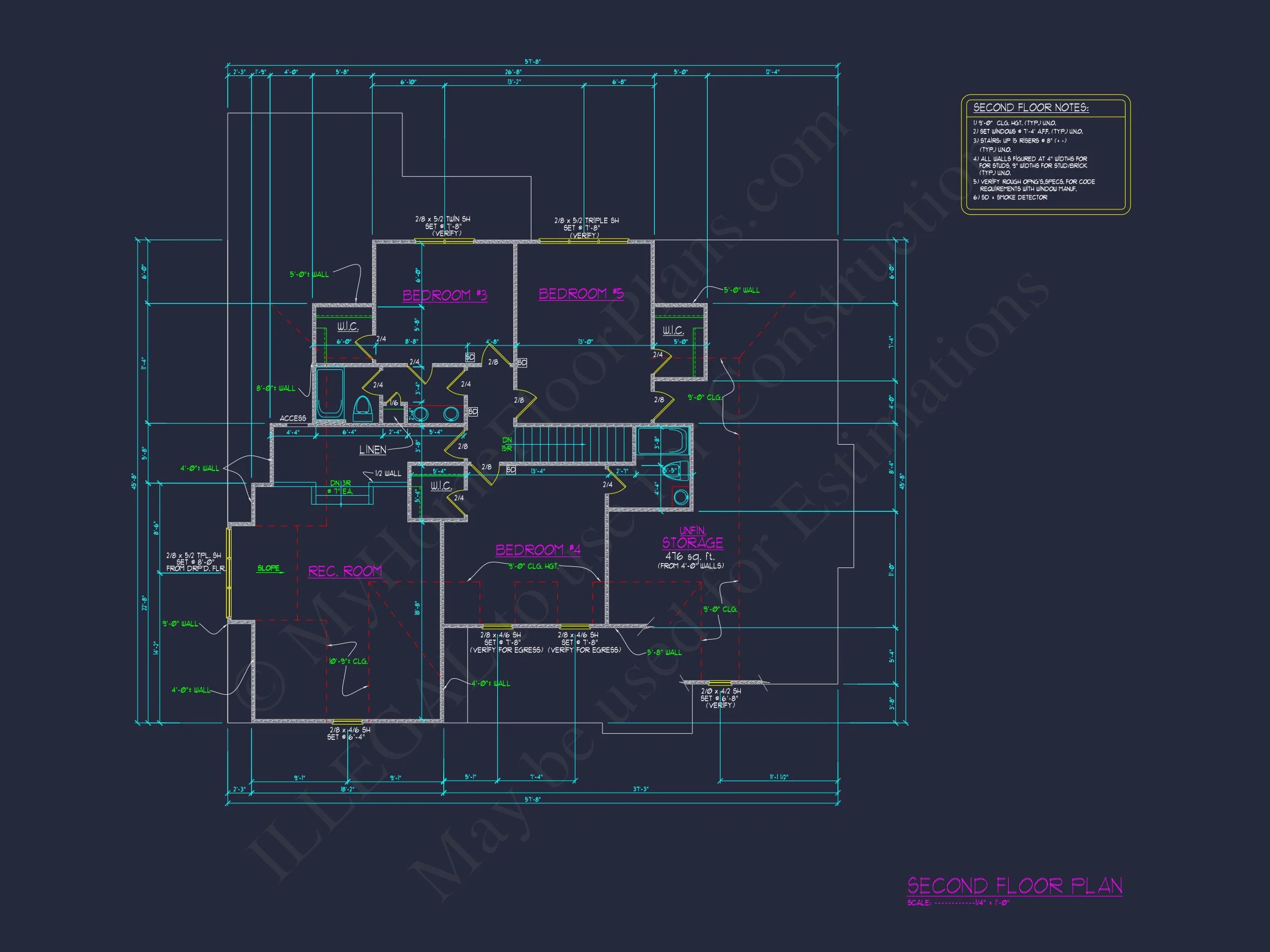 17-1577 HOUSE PLAN - Craftsman House Plan with 2 Floors, CAD Designs & Features 9 Craftsman house Plan with 2 Floors, CAD Designs & Features