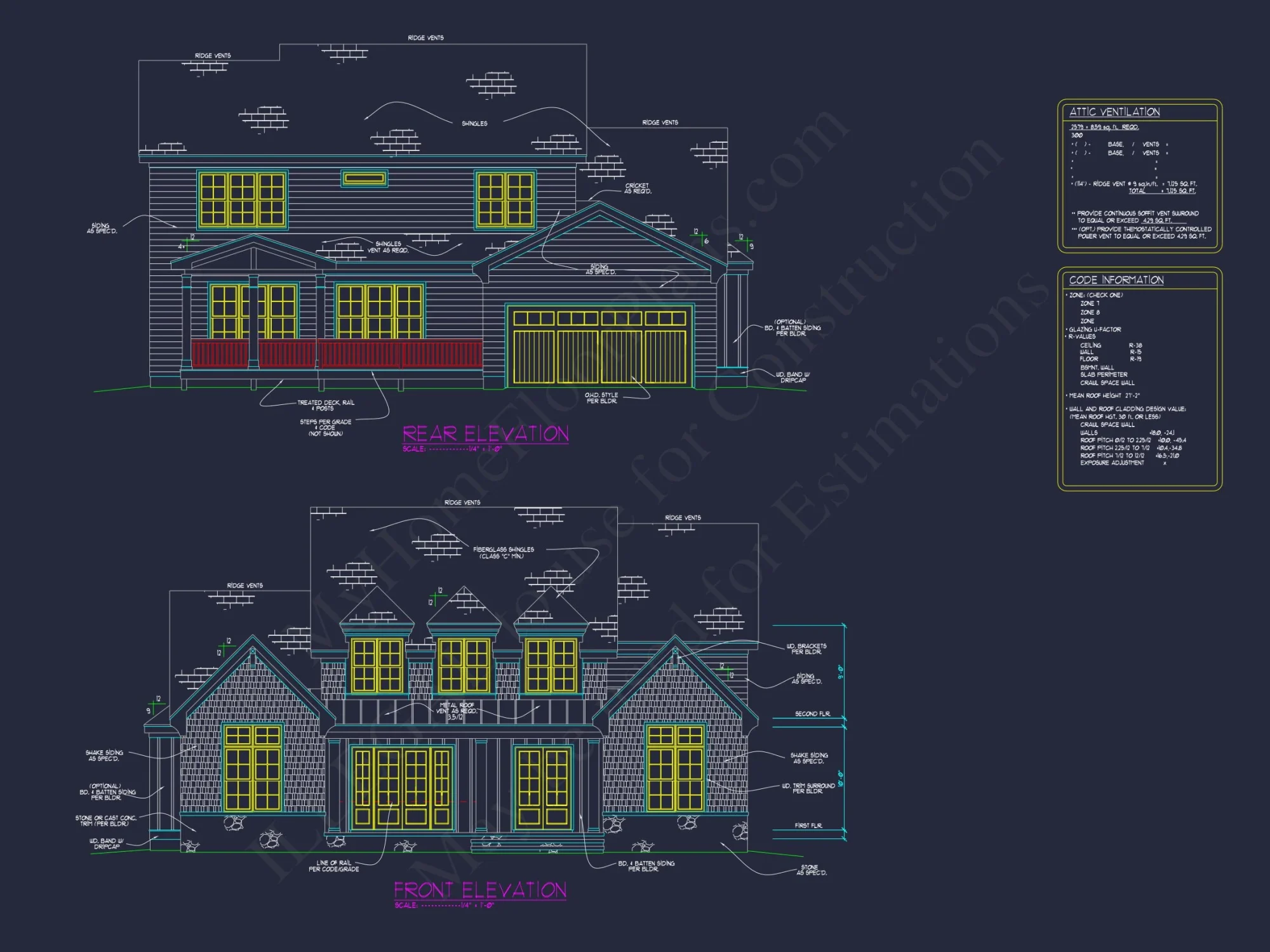 Charming Shingle-Style house Plan with CAD Designs and Blueprints