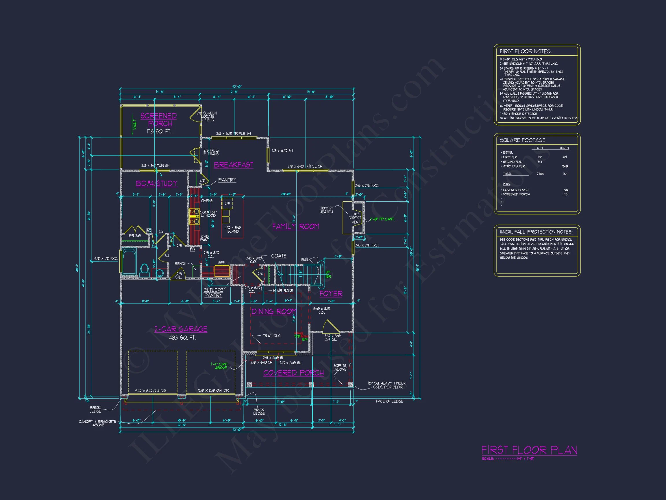 17-1436 HOUSE PLAN - Modern Farmhouse House Plan with Detailed Blueprint Designs 26 Modern Farmhouse house Plan with Detailed Blueprint Designs
