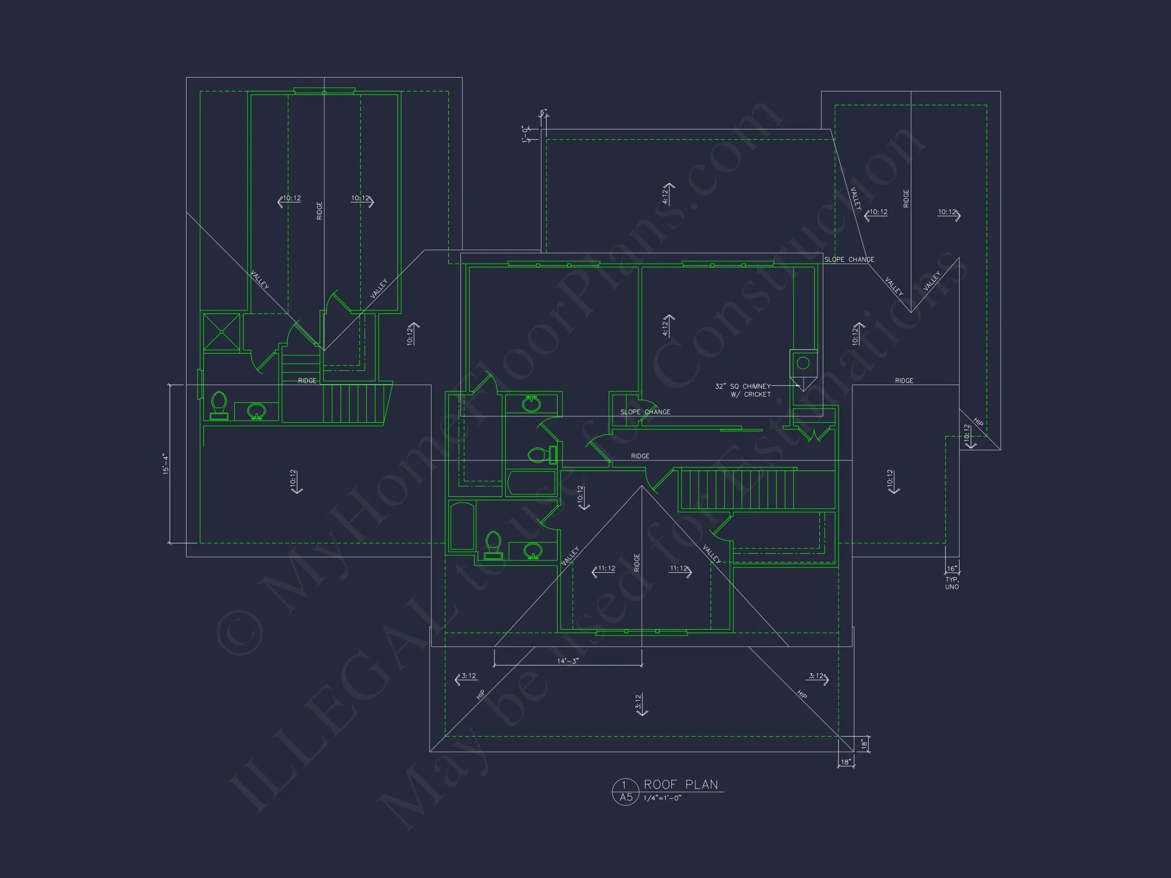 17-1397 HOUSE PLAN - Spacious House CAD Floor Plan with Custom Architectural Designs 11 Spacious house CAD Floor Plan with Custom Architectural Designs