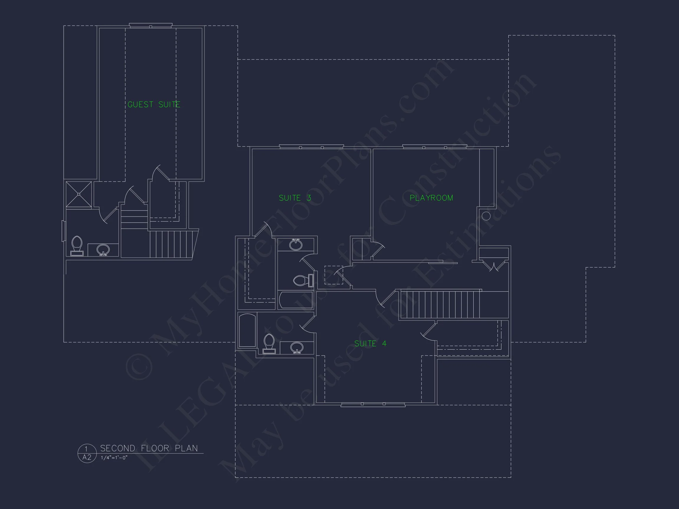 17-1397 HOUSE PLAN - Spacious House CAD Floor Plan with Custom Architectural Designs 6 Spacious house CAD Floor Plan with Custom Architectural Designs