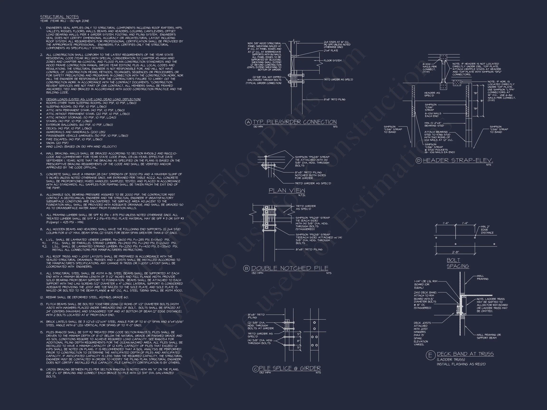 17-1380 HOUSE PLAN - Coastal House Plan with 4 Beds, Open Floor Plan & CAD Designs 41 Coastal house Plan with 4 Beds, Open Floor Plan & CAD Designs