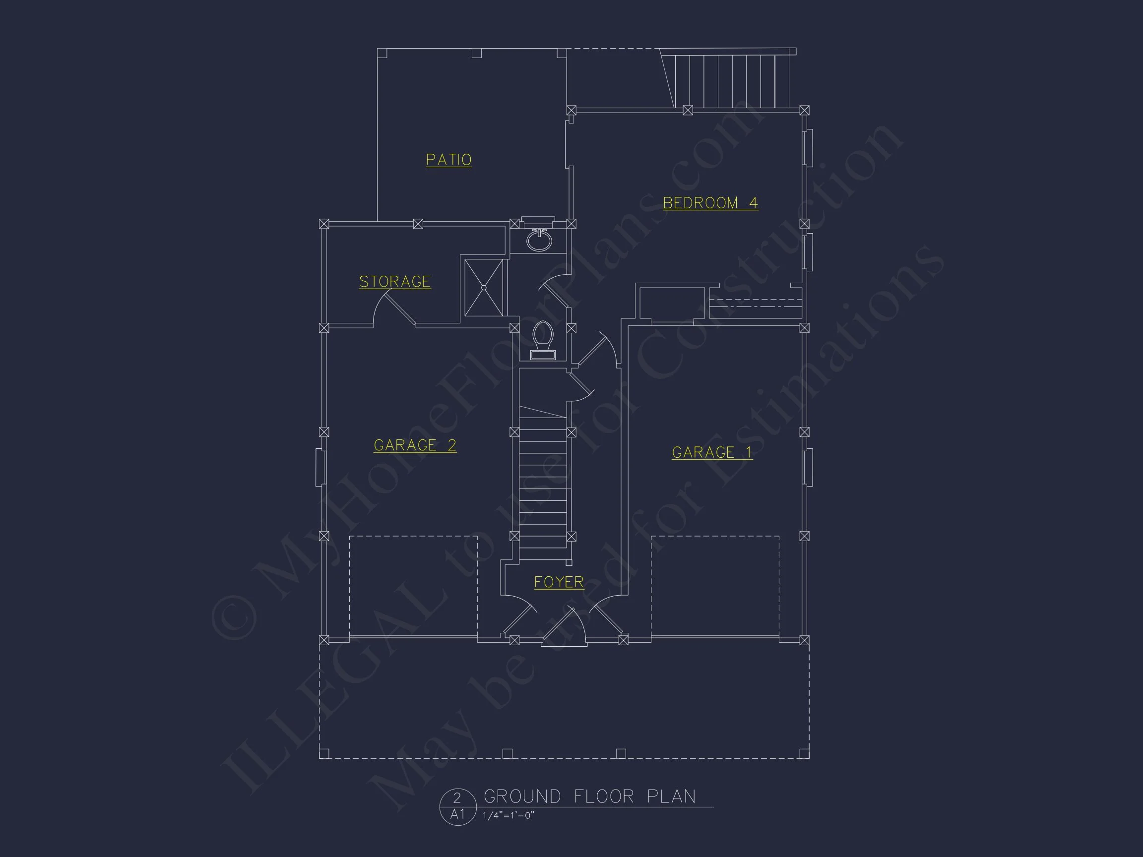 17-1380 HOUSE PLAN - Coastal House Plan with 4 Beds, Open Floor Plan & CAD Designs 32 Coastal house Plan with 4 Beds, Open Floor Plan & CAD Designs