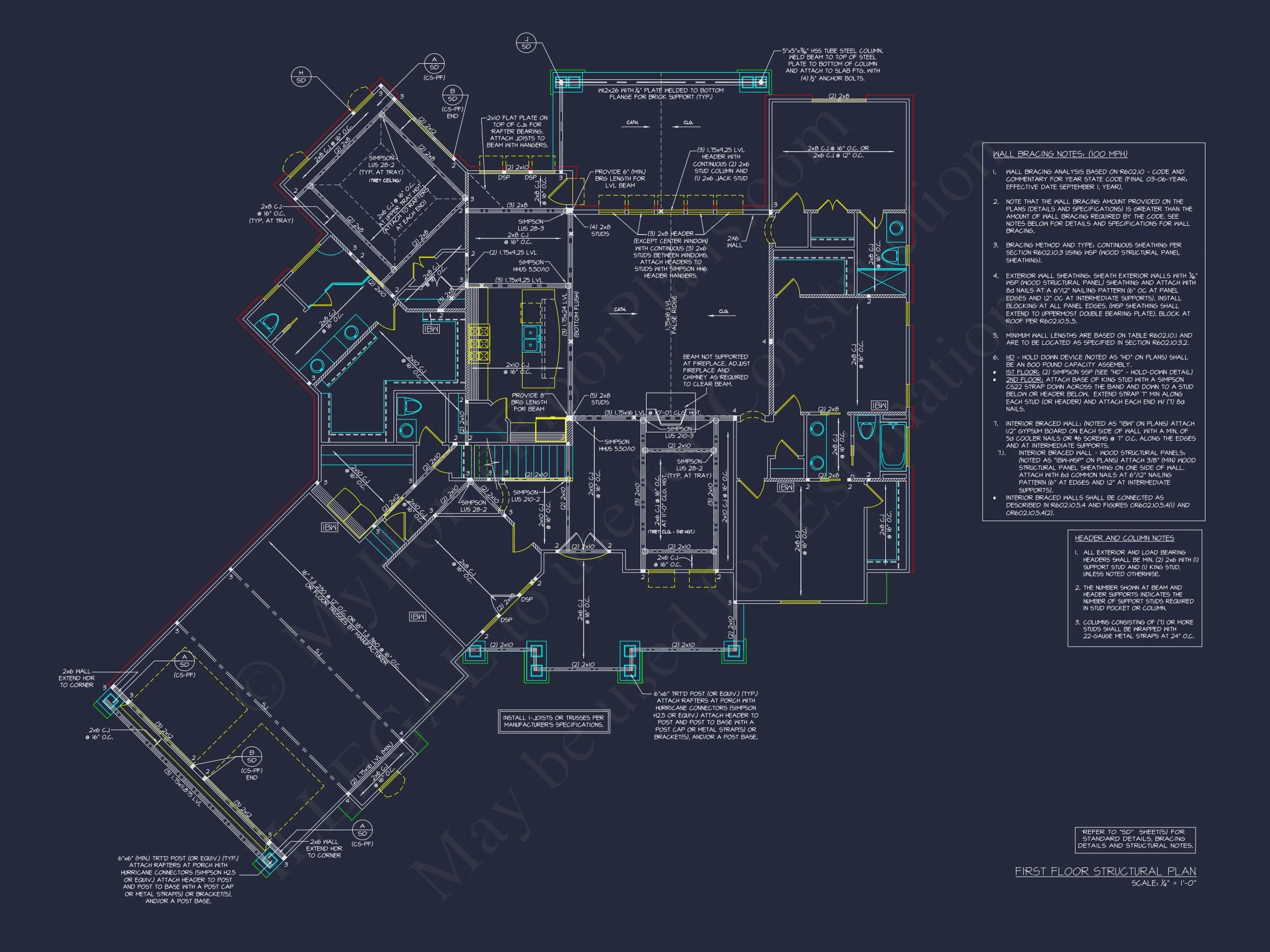 17-1039 HOUSE PLAN - Beautiful Craftsman House Plan with Detailed Floor Designs 9 Beautiful Craftsman house Plan with Detailed Floor Designs