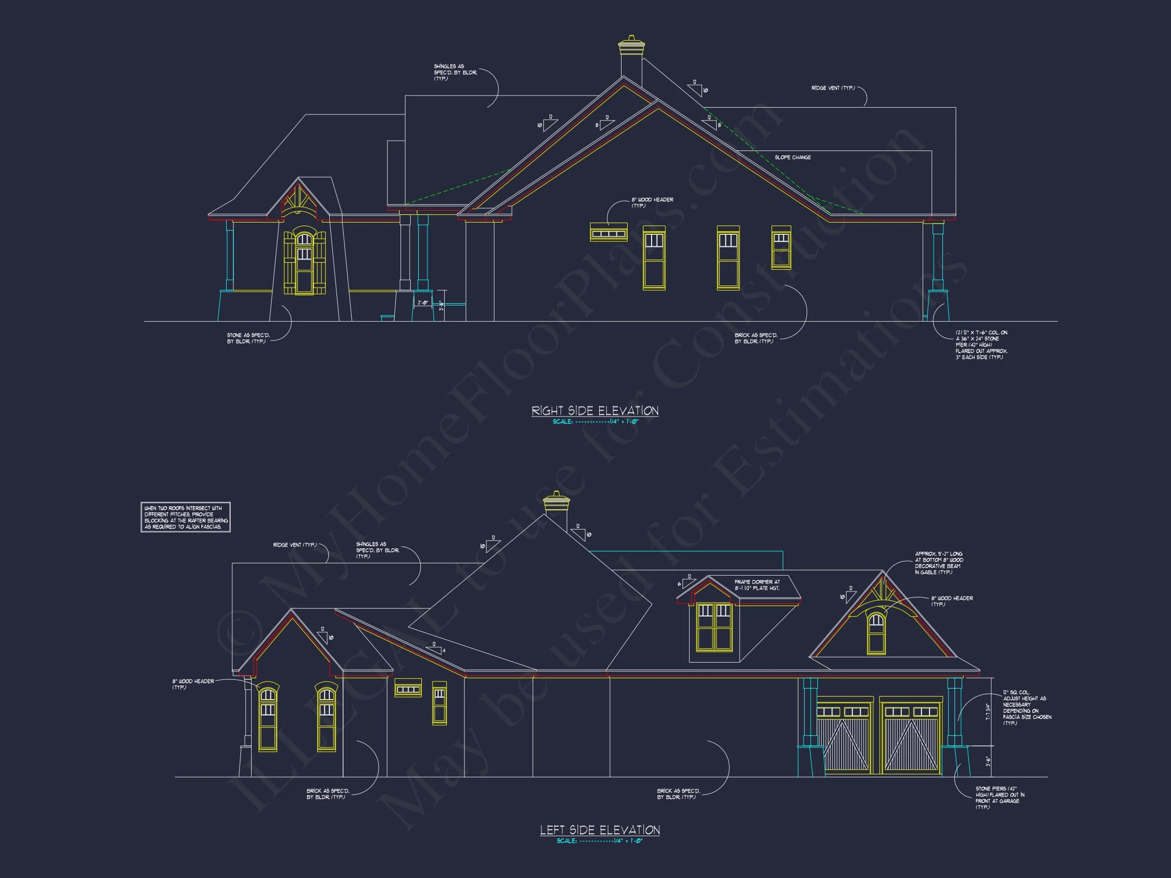 17-1039 HOUSE PLAN - Beautiful Craftsman House Plan with Detailed Floor Designs 3 Beautiful Craftsman house Plan with Detailed Floor Designs