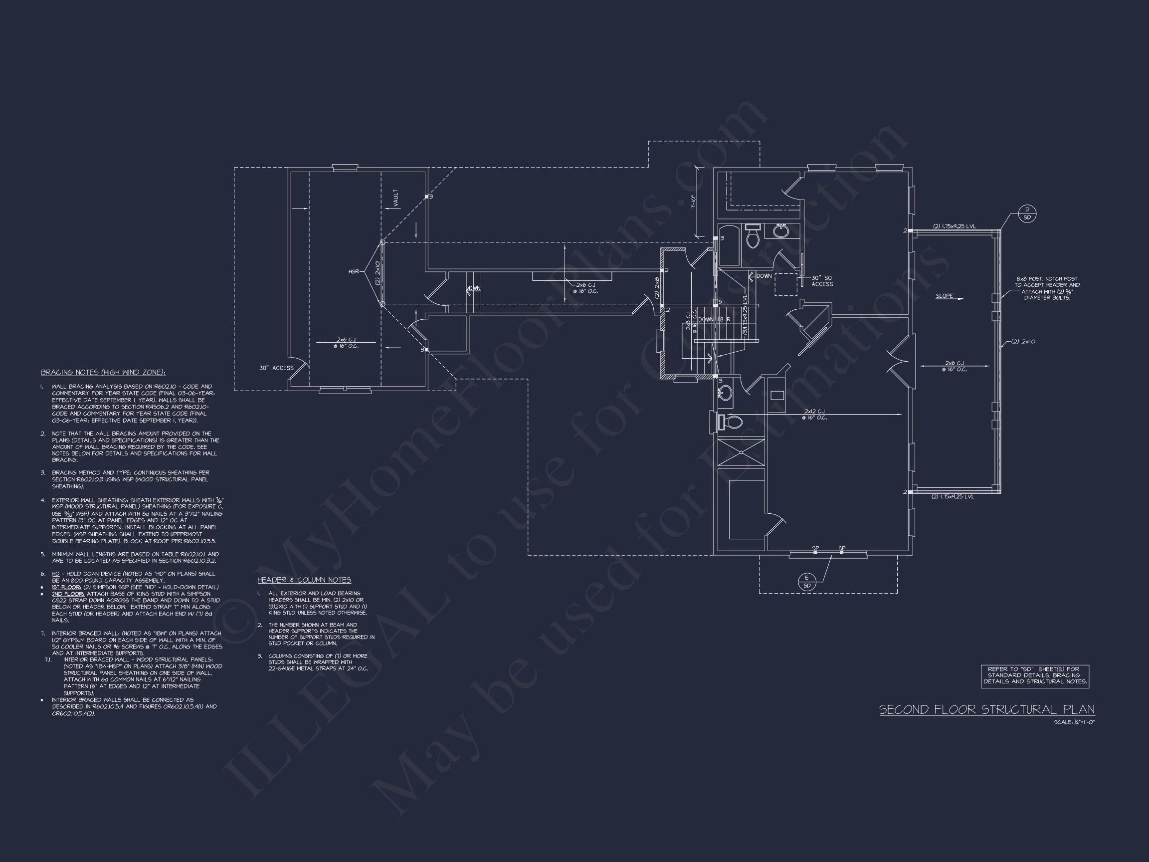 17-1006 HOUSE PLAN - Elegant House Plan with 2 Story Floors, CAD Designs & Blueprints 18 Elegant house Plan with 2 Story Floors, CAD Designs & Blueprints