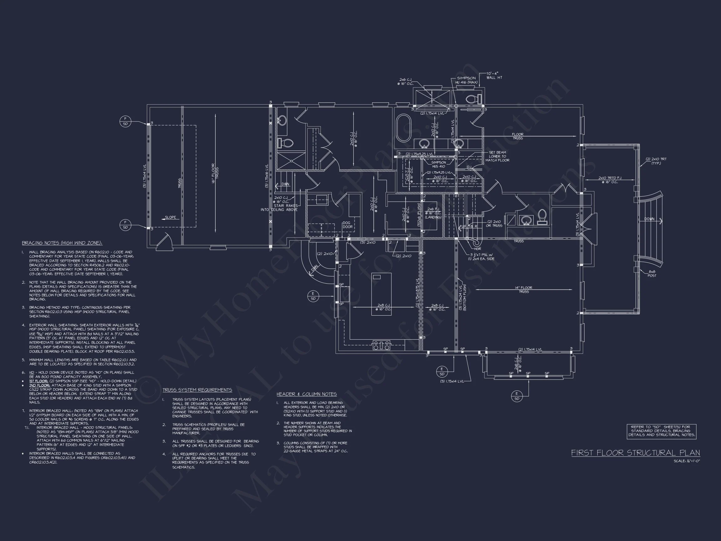 17-1006 HOUSE PLAN - Elegant House Plan with 2 Story Floors, CAD Designs & Blueprints 17 Elegant house Plan with 2 Story Floors, CAD Designs & Blueprints