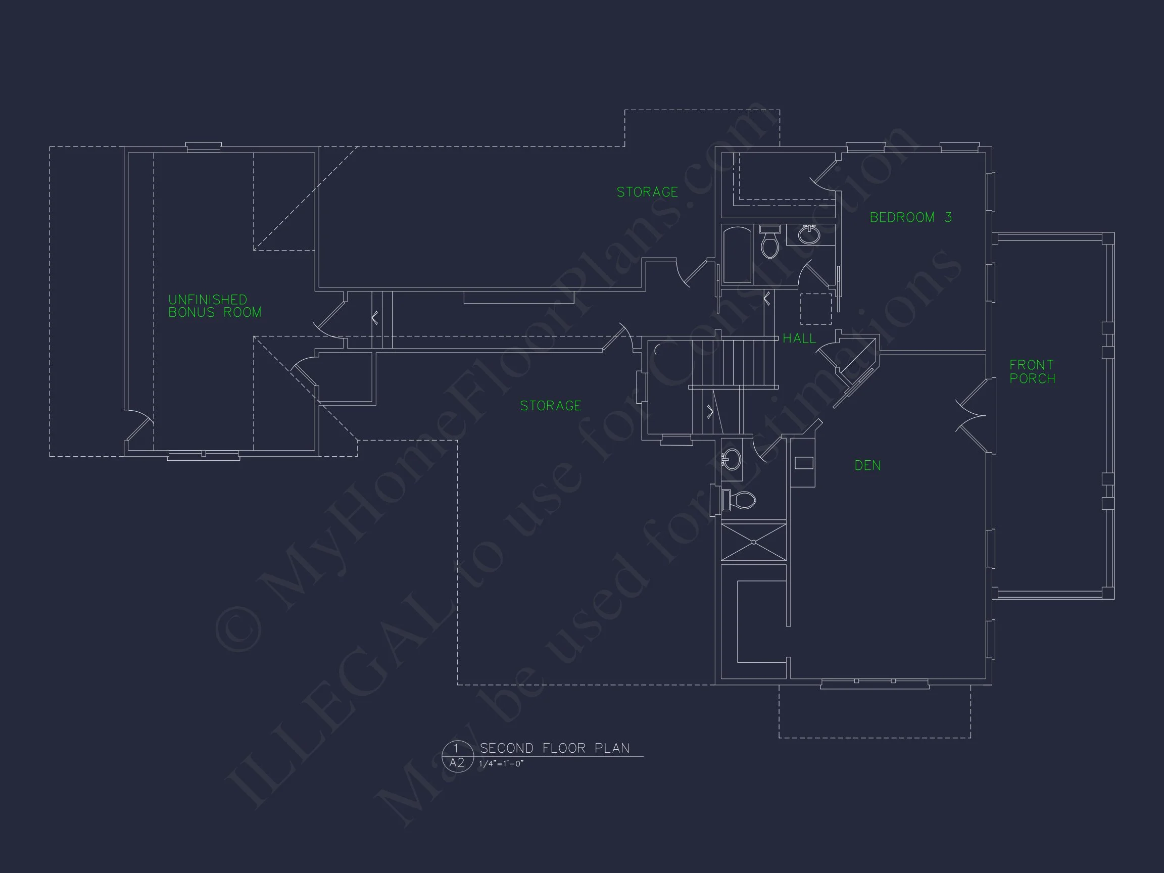 17-1006 HOUSE PLAN - Elegant House Plan with 2 Story Floors, CAD Designs & Blueprints 10 Elegant house Plan with 2 Story Floors, CAD Designs & Blueprints