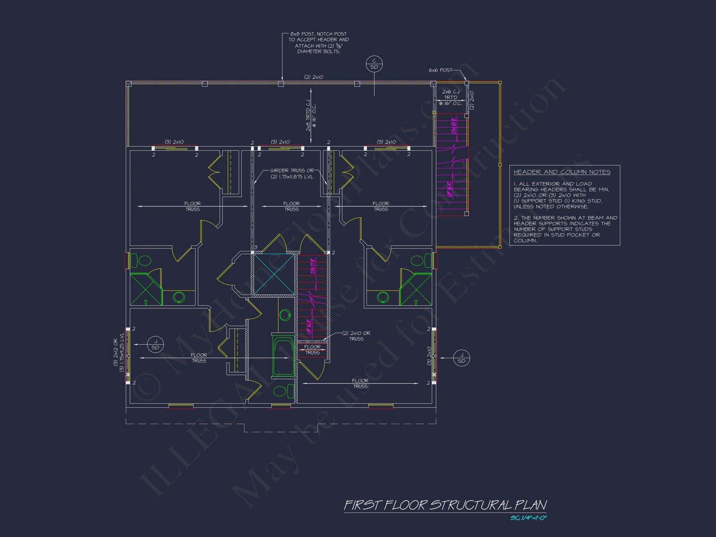 16-1818 HOUSE PLAN - Beautiful 3-Story Coastal House Plan with CAD Blueprints 16 Beautiful 3-Story Coastal house Plan with CAD Blueprints