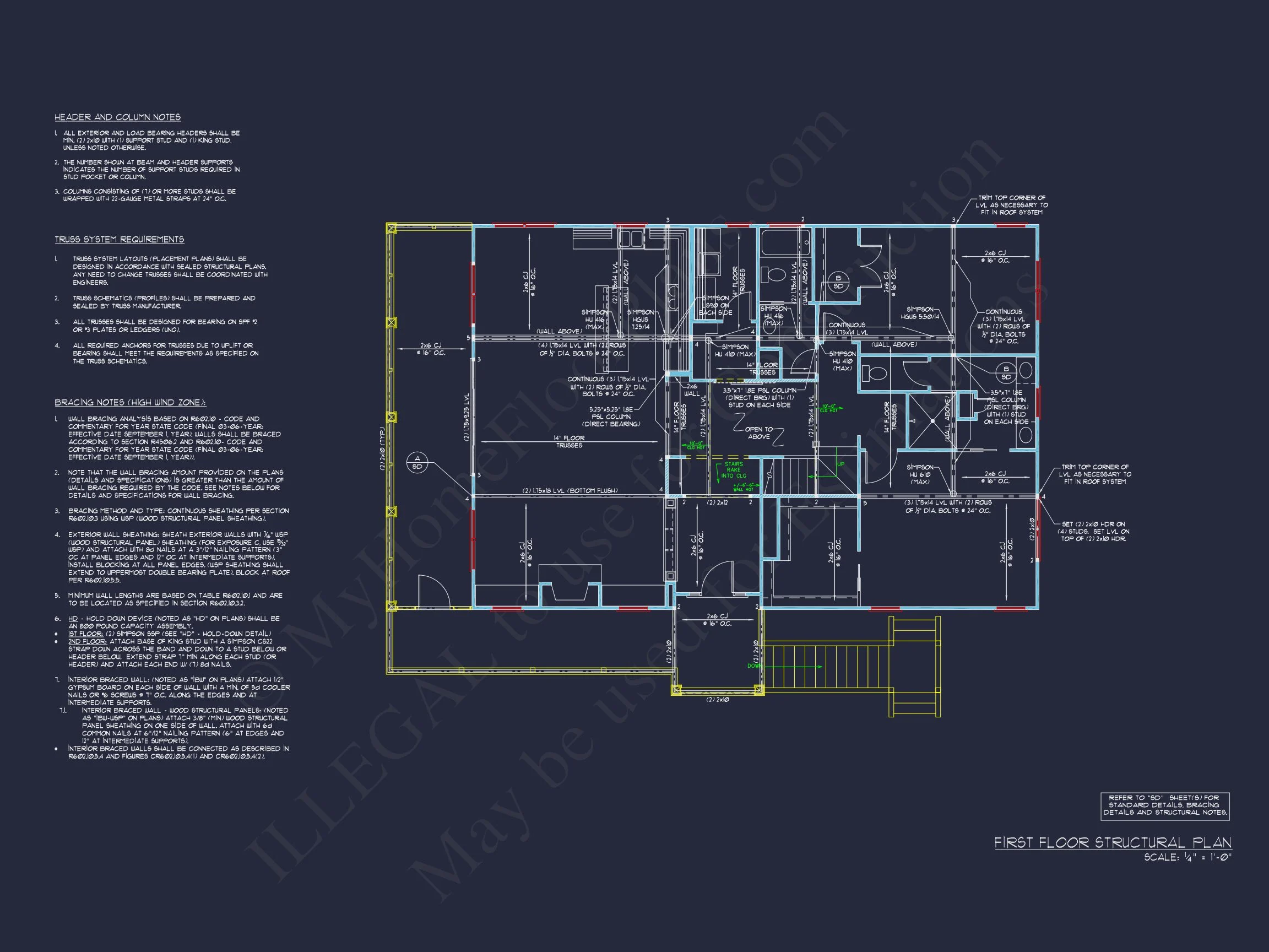 16-1698 HOUSE PLAN - Classic Two-Story House Floor Plan with a Craftsman Touch 15 Classic Two-Story house Floor Plan with a Craftsman Touch