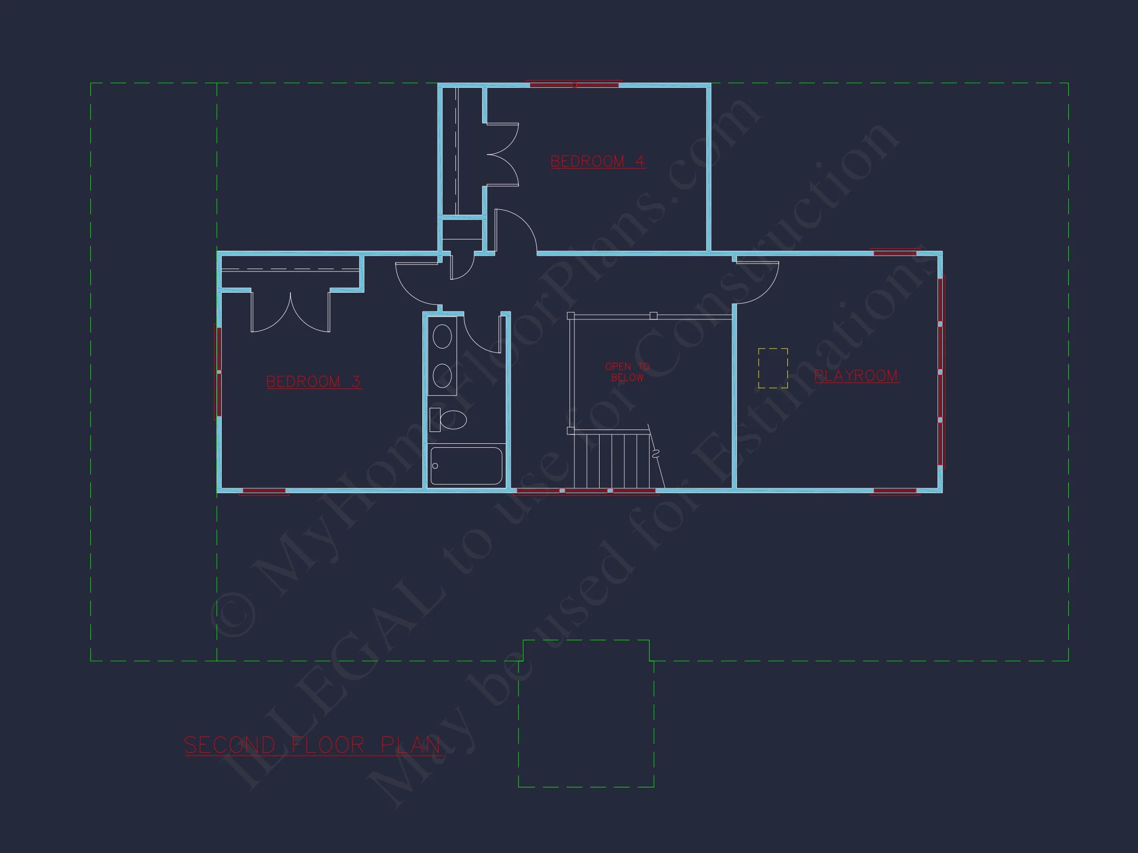16-1698 HOUSE PLAN - Classic Two-Story House Floor Plan with a Craftsman Touch 9 Classic Two-Story house Floor Plan with a Craftsman Touch