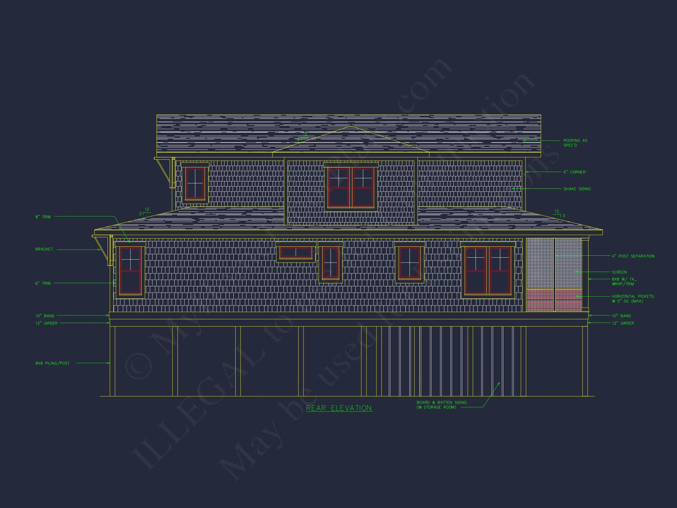 16-1698 HOUSE PLAN - Classic Two-Story House Floor Plan with a Craftsman Touch 6 Classic Two-Story house Floor Plan with a Craftsman Touch
