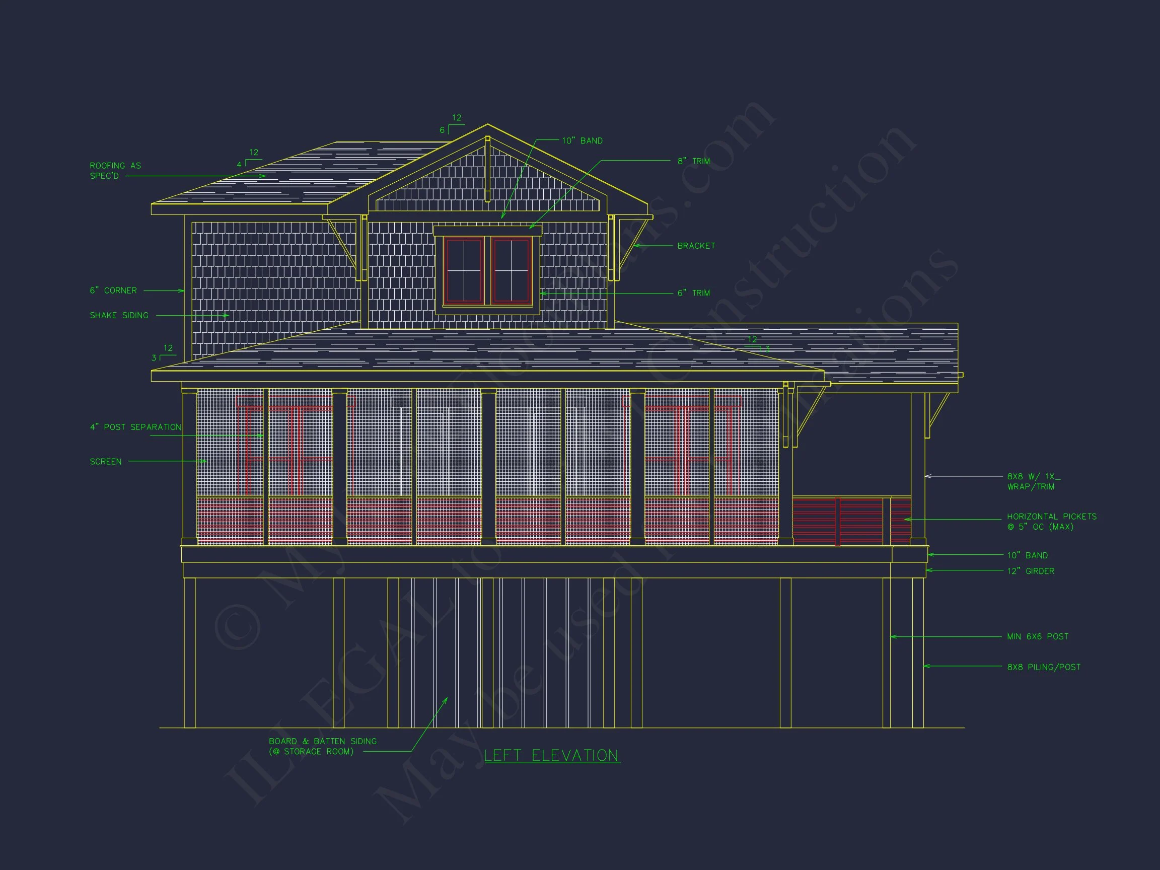 16-1698 HOUSE PLAN - Classic Two-Story House Floor Plan with a Craftsman Touch 5 Classic Two-Story house Floor Plan with a Craftsman Touch