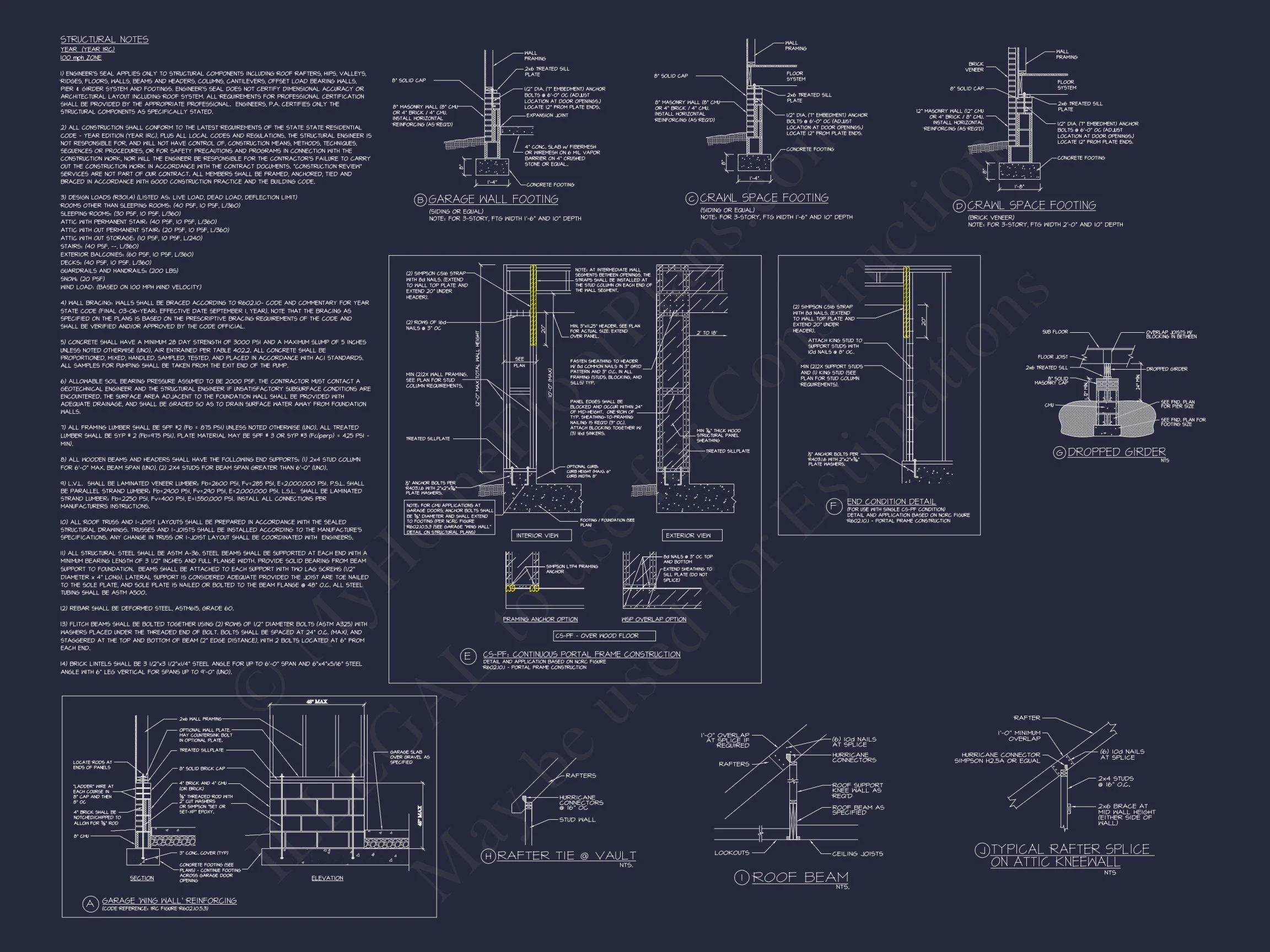 16-1680 HOUSE PLAN - Spacious House Plan with Stunning Blueprint & Architectural Designs 14 Spacious house Plan with Stunning Blueprint & Architectural Designs