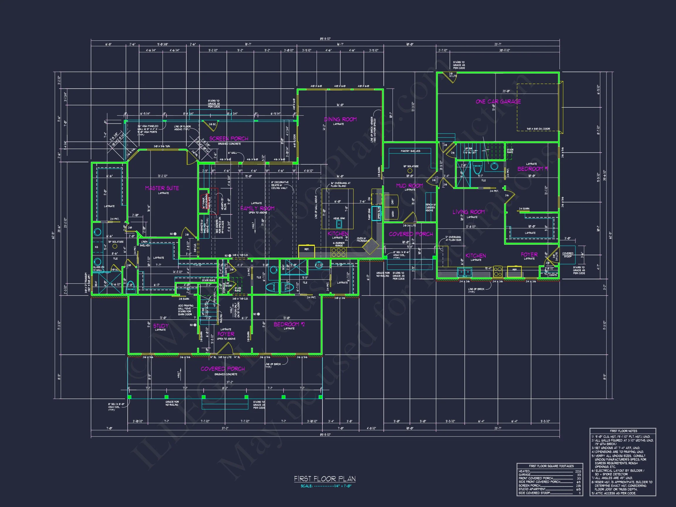 16-1680 HOUSE PLAN - Spacious House Plan with Stunning Blueprint & Architectural Designs 8 Spacious house Plan with Stunning Blueprint & Architectural Designs