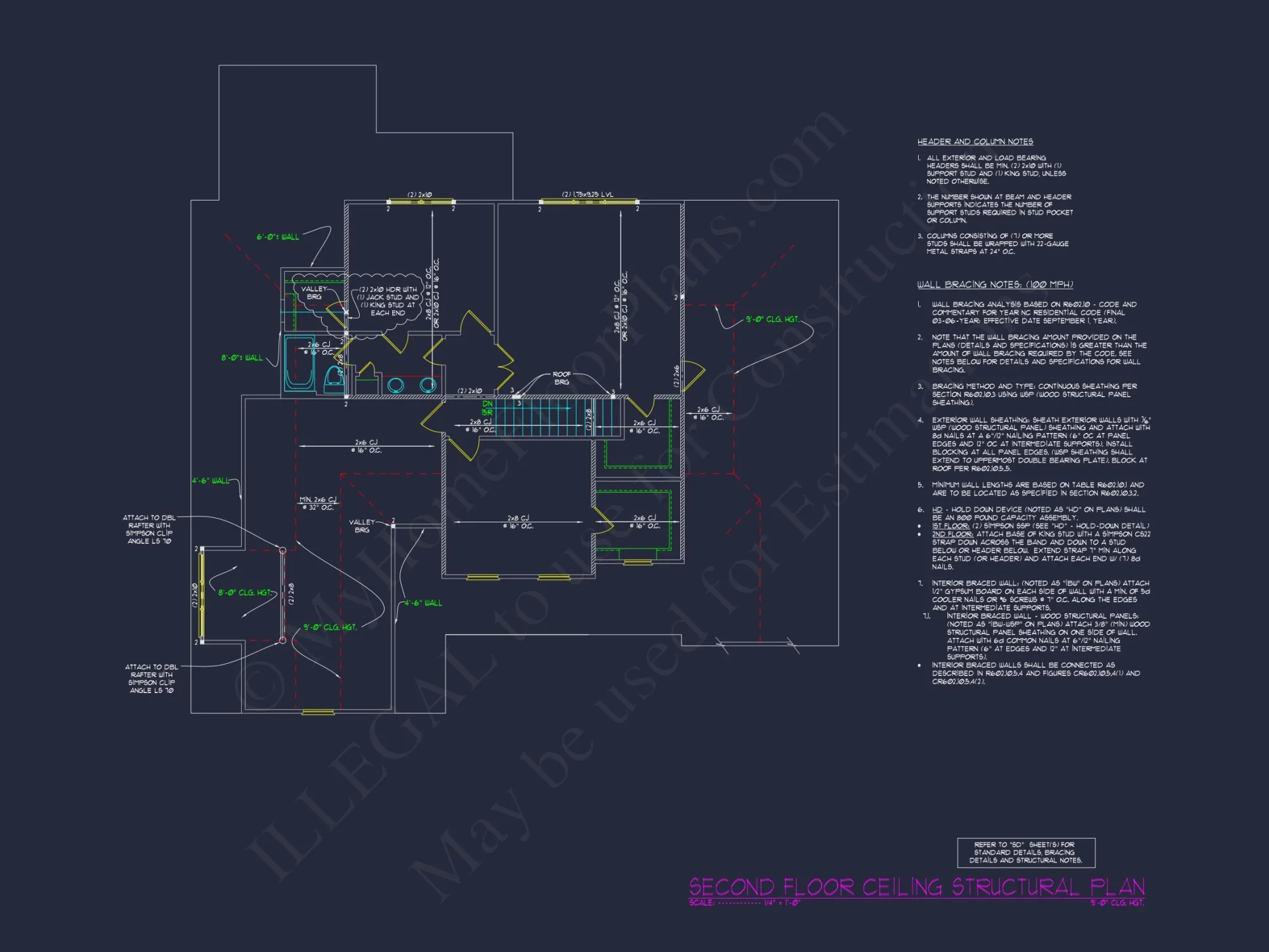Customizable Craftsman house Plan with 2-Story Floor Blueprint