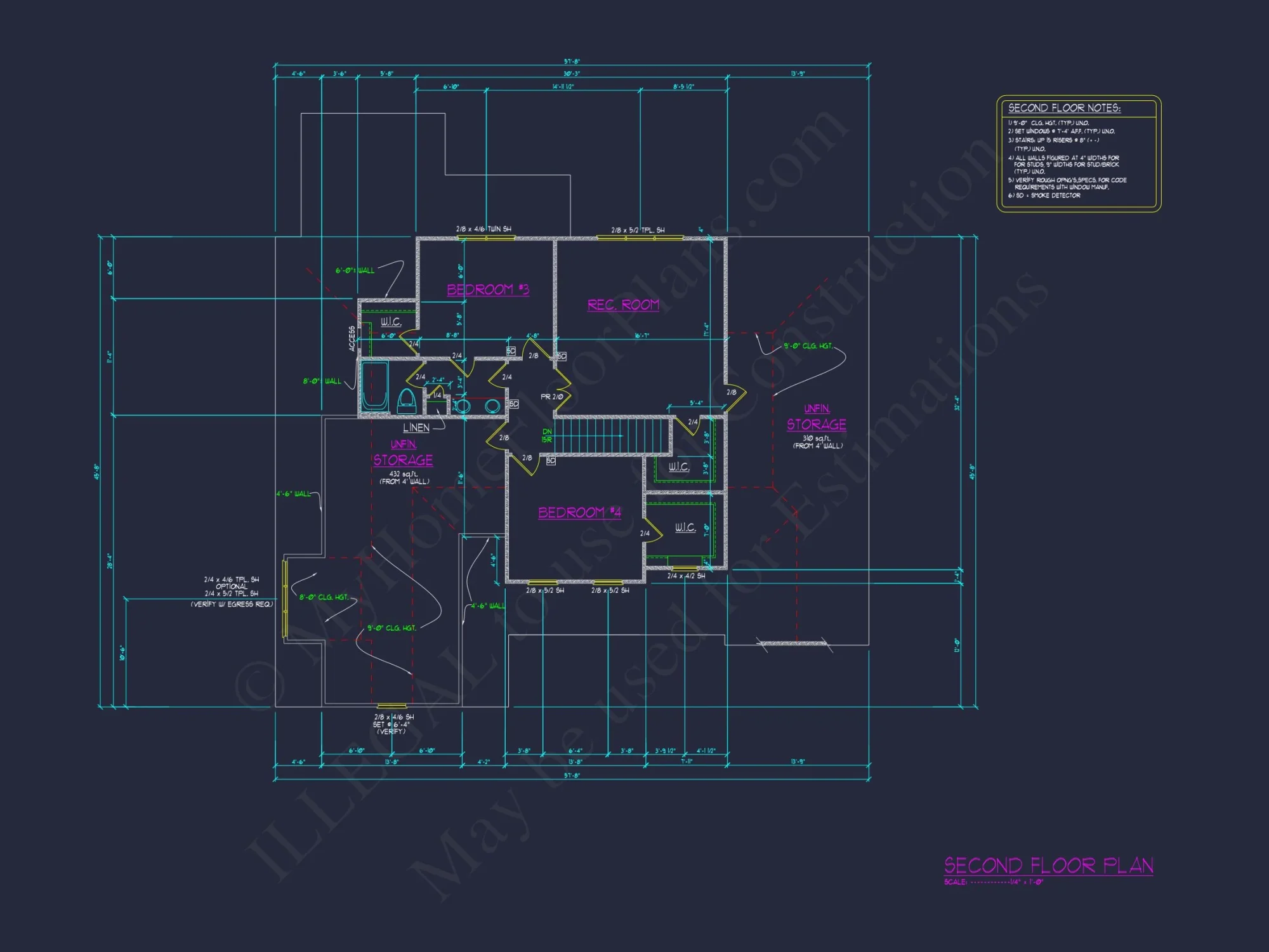 Customizable Craftsman house Plan with 2-Story Floor Blueprint