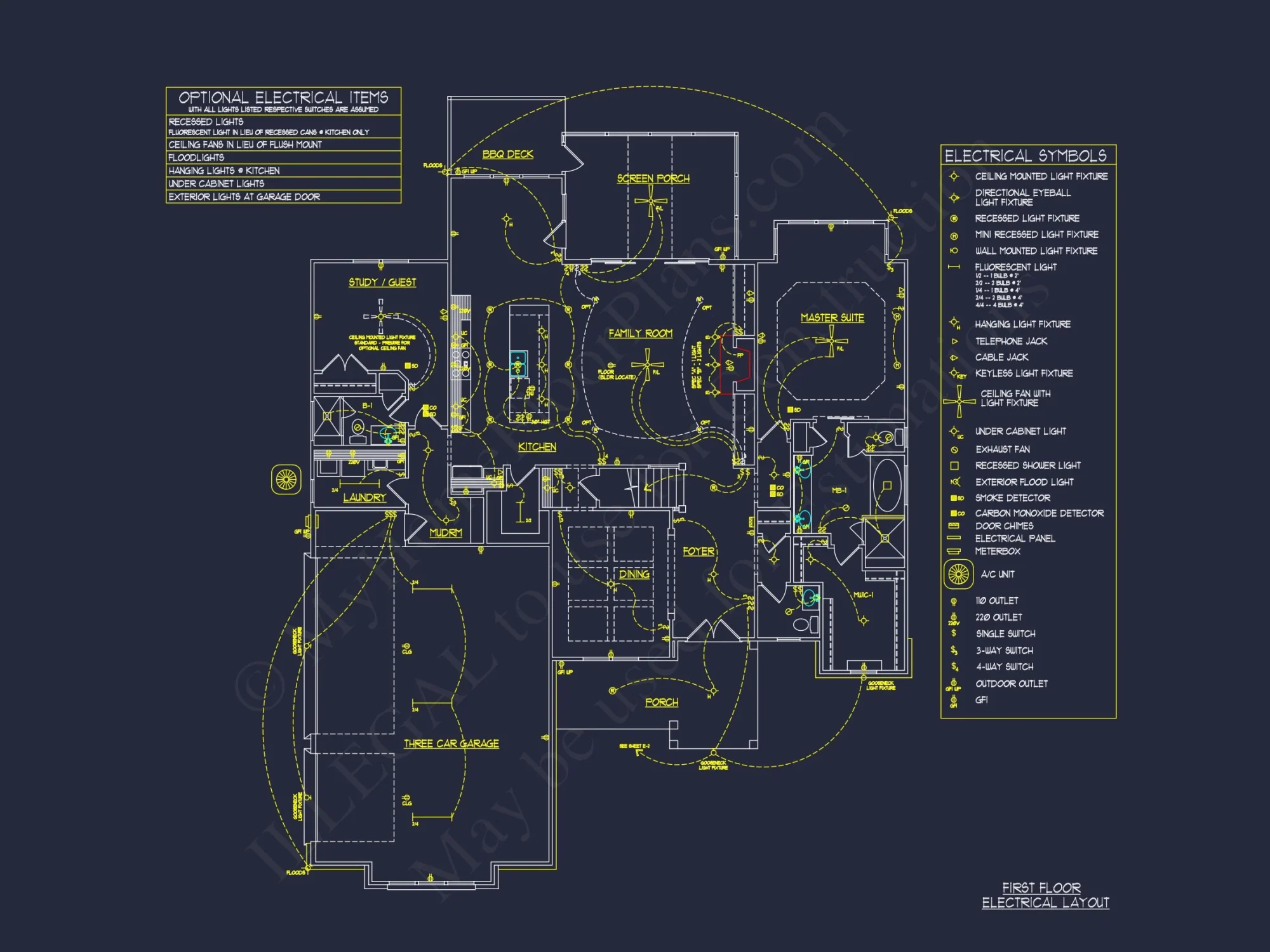 Craftsman house Floor Plan: Detailed Blueprint for 2-Story Designs