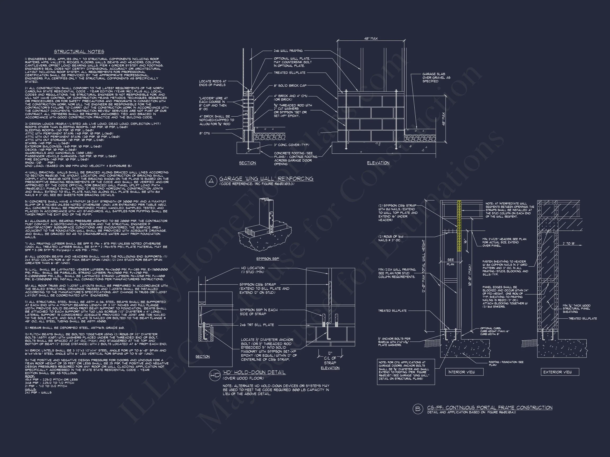 16-1606 HOUSE PLAN - Custom House Plan with 3 Beds, 3.5 Baths, and CAD Designs 12 Custom house Plan with 3 Beds, 3.5 Baths, and CAD Designs