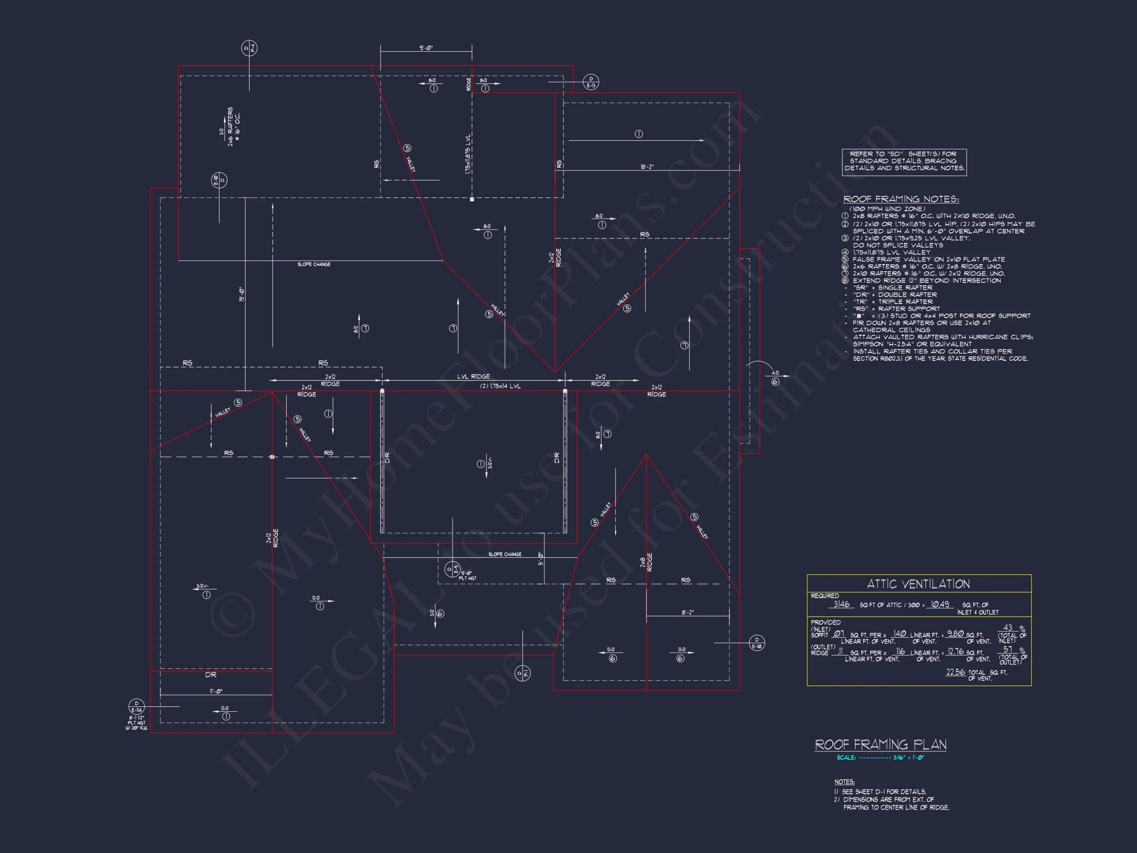 16-1606 HOUSE PLAN - Custom House Plan with 3 Beds, 3.5 Baths, and CAD Designs 11 Custom house Plan with 3 Beds, 3.5 Baths, and CAD Designs