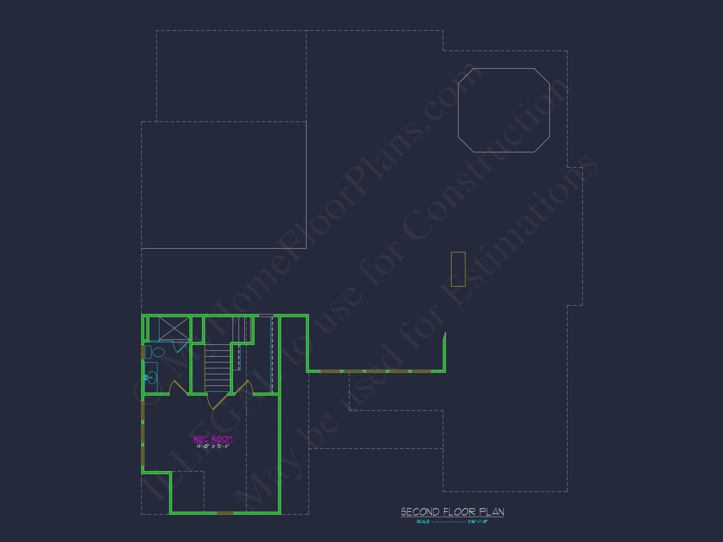 16-1606 HOUSE PLAN - Custom House Plan with 3 Beds, 3.5 Baths, and CAD Designs 7 Custom house Plan with 3 Beds, 3.5 Baths, and CAD Designs