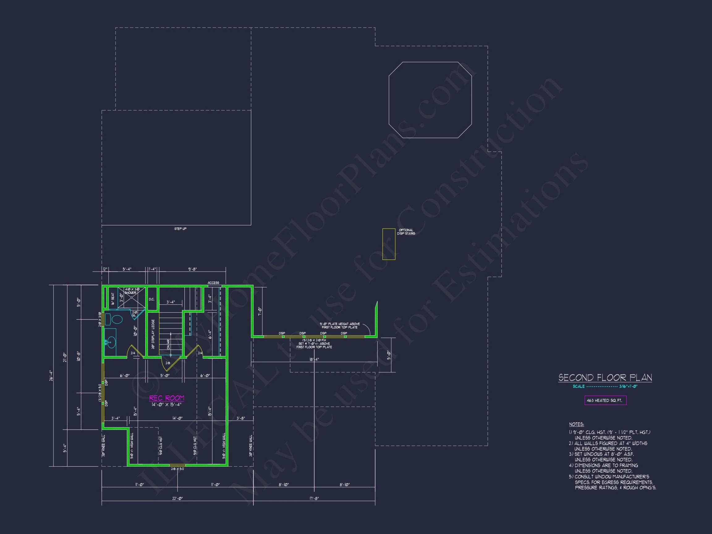 16-1606 HOUSE PLAN - Custom House Plan with 3 Beds, 3.5 Baths, and CAD Designs 6 Custom house Plan with 3 Beds, 3.5 Baths, and CAD Designs