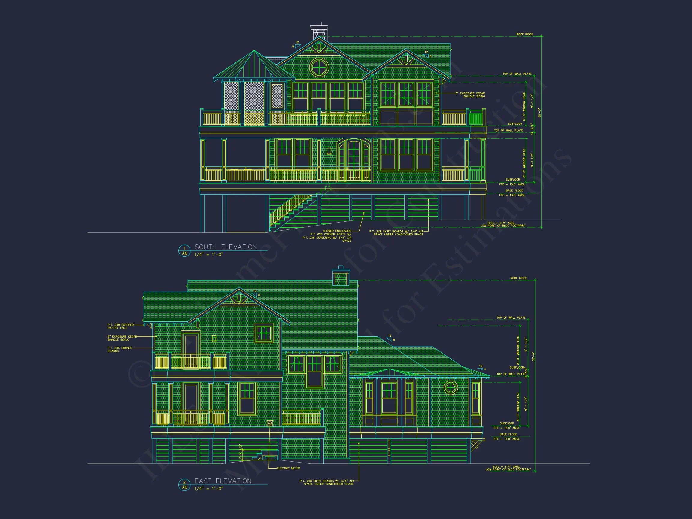 16-1586 HOUSE PLAN - Exquisite 2-Story House Plan with 3 Bedrooms & Coastal Charm 2 Exquisite 2-Story house Plan with 3 Bedrooms & Coastal Charm