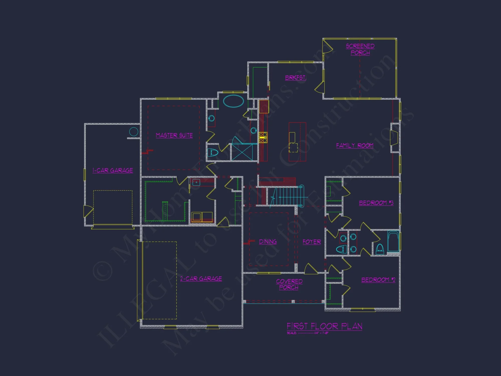 16-1519 house PLAN