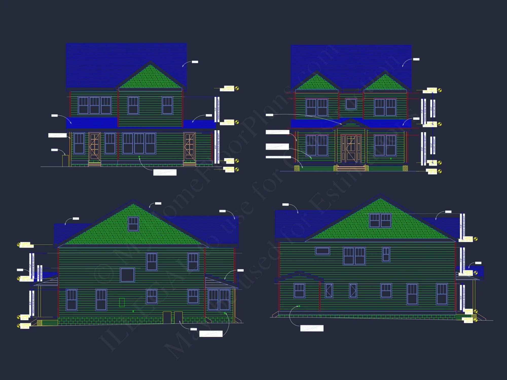 Modern Craftsman house Plan with Spacious Floor Layout