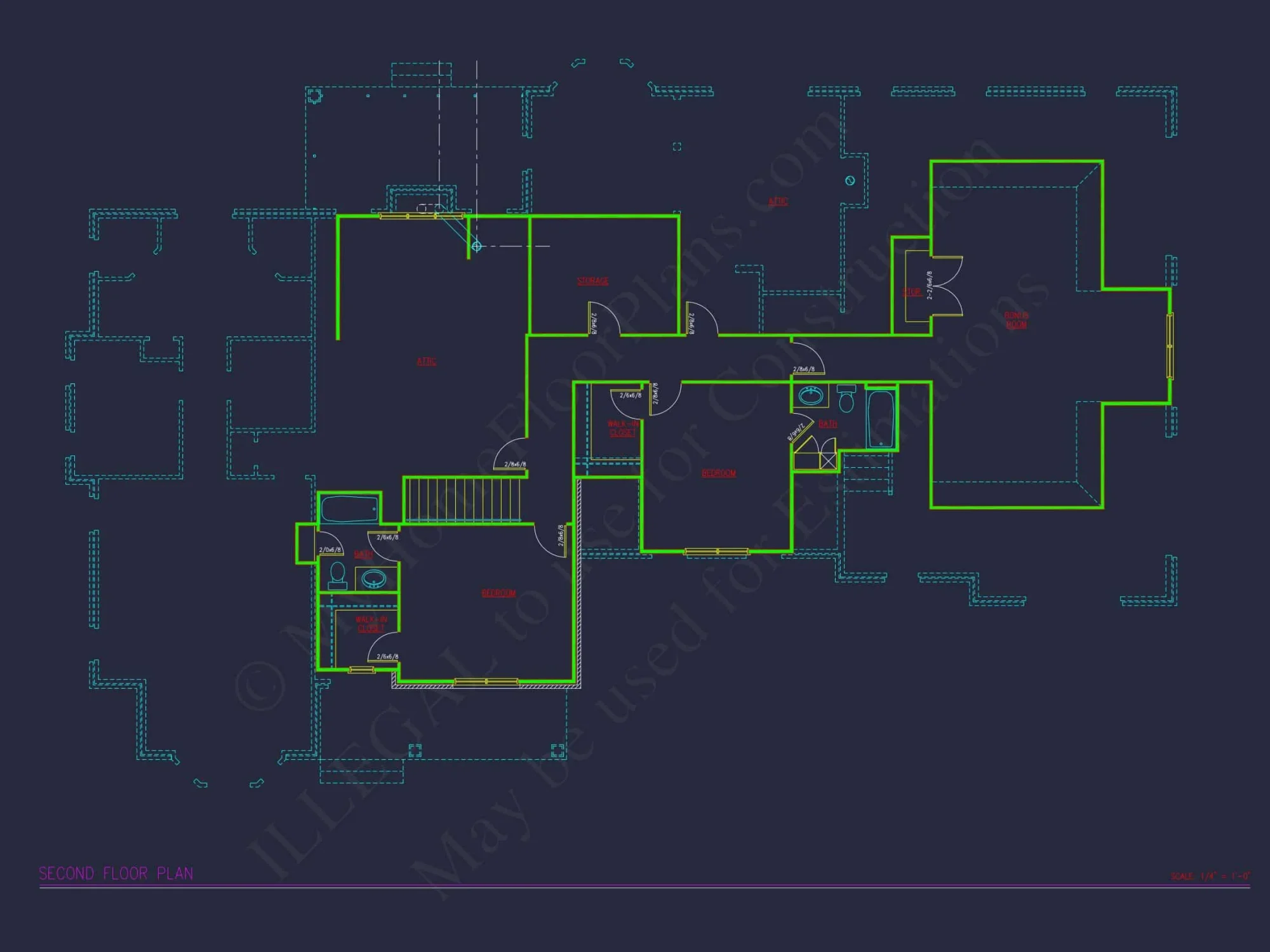 Stunning 4, 234 Sq Ft house Floor Plan with 3 Bedrooms