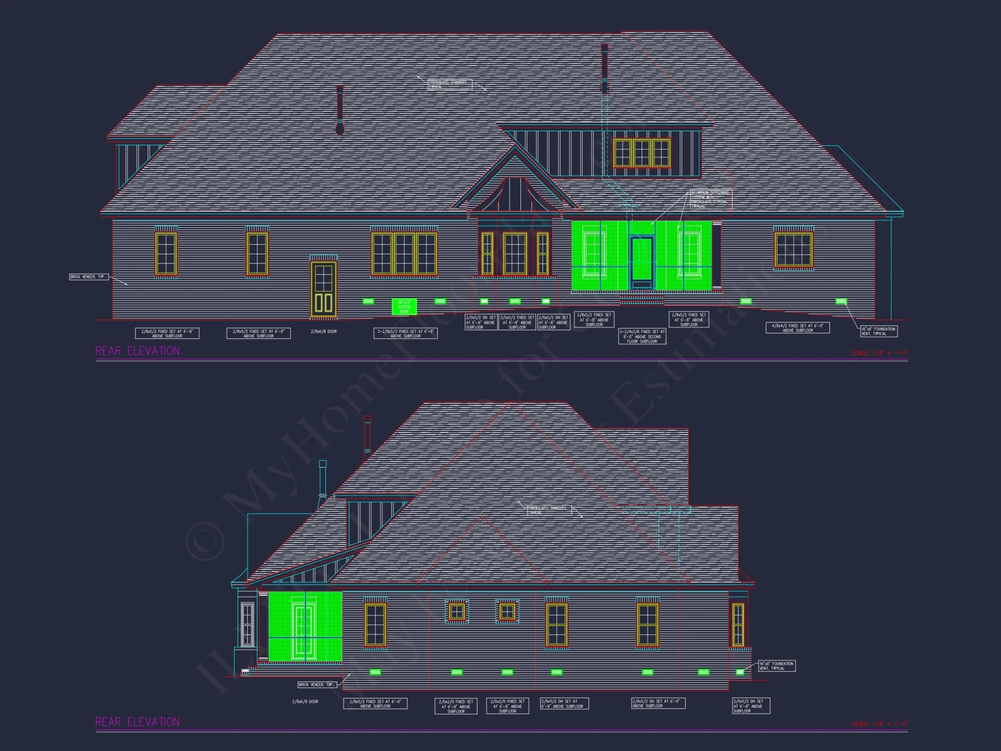 Stunning 4, 234 Sq Ft house Floor Plan with 3 Bedrooms