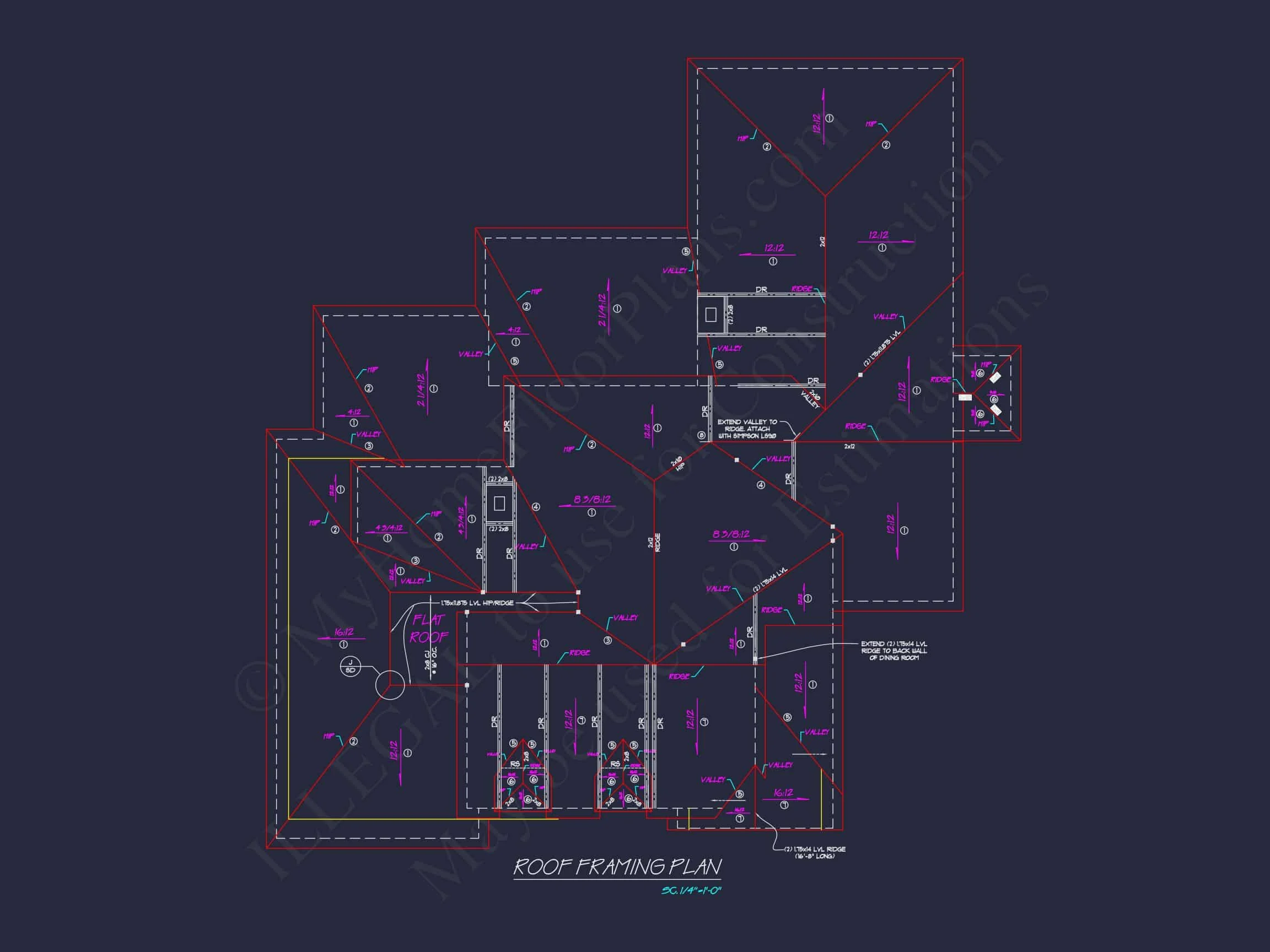 16-1304 HOUSE PLAN - French Country House Plan with 2 Floors, 4 Beds, & CAD Blueprint 17 French Country house Plan with 2 Floors, 4 Beds, & CAD Blueprint