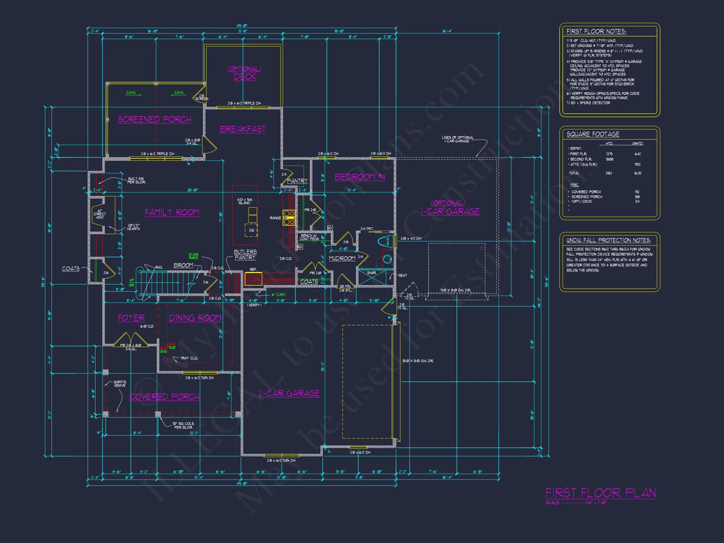 16-1290 HOUSE PLAN - Elegant House Floor Plan with CAD Blueprints and Architecture Designs 8 Elegant house Floor Plan with CAD Blueprints and Architecture Designs