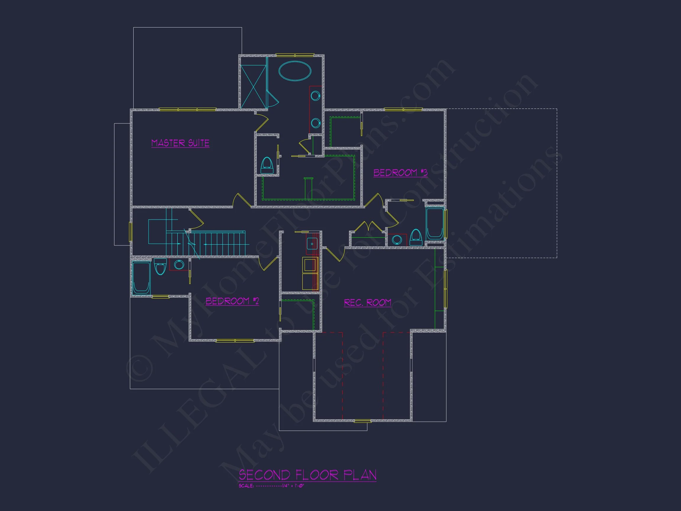 16-1290 HOUSE PLAN - Elegant House Floor Plan with CAD Blueprints and Architecture Designs 6 Elegant house Floor Plan with CAD Blueprints and Architecture Designs