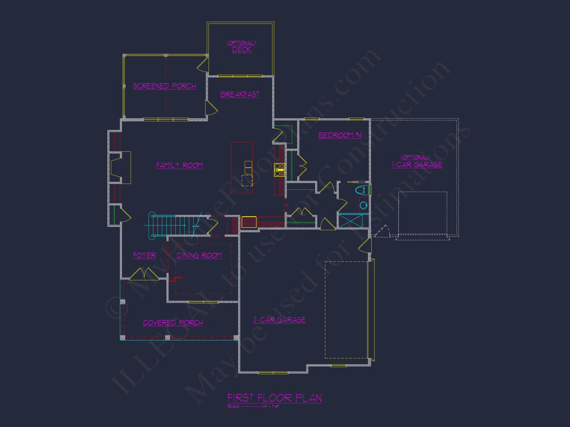 16-1290 HOUSE PLAN - Elegant House Floor Plan with CAD Blueprints and Architecture Designs 5 Elegant house Floor Plan with CAD Blueprints and Architecture Designs