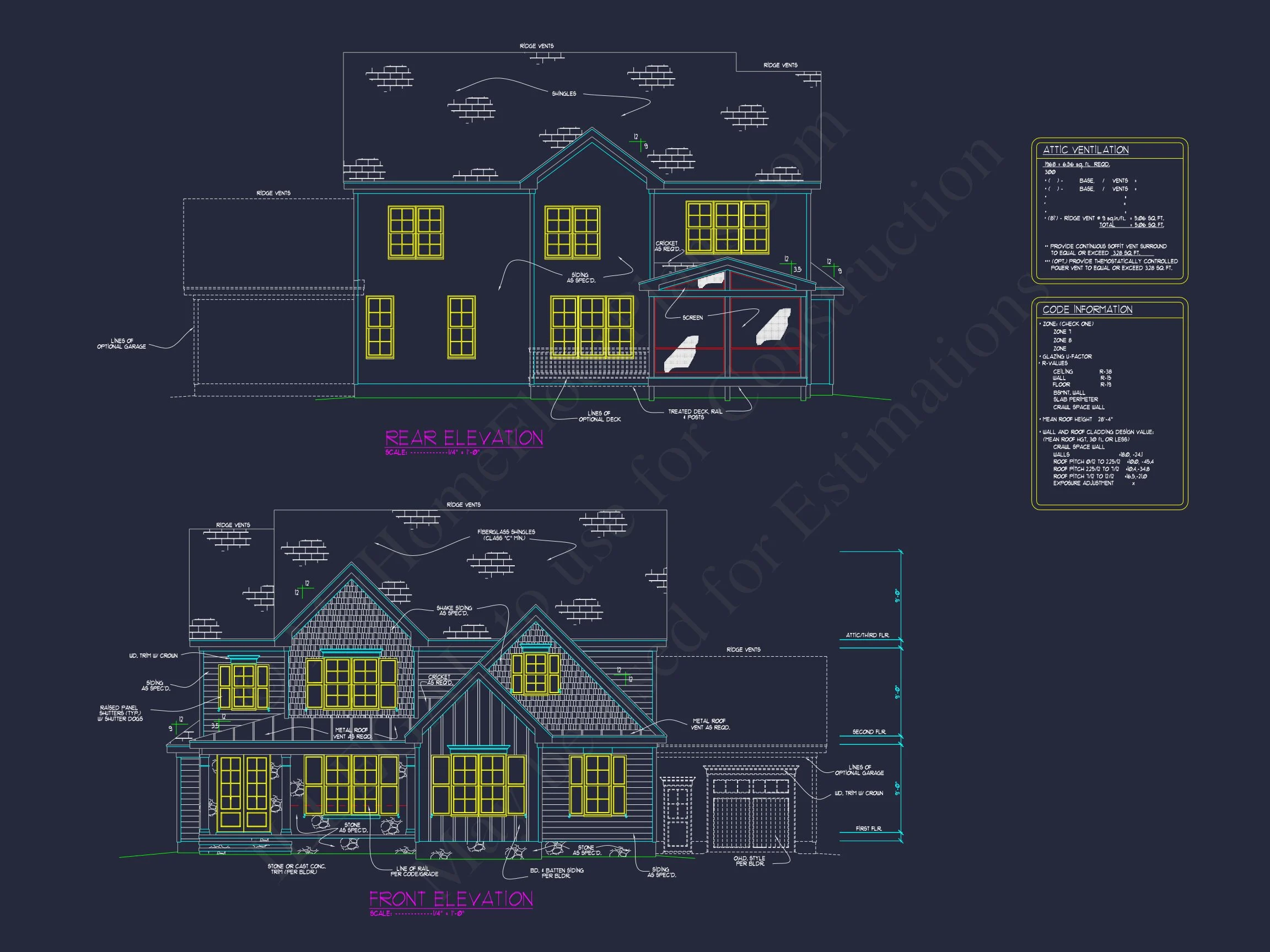 16-1290 HOUSE PLAN - Elegant House Floor Plan with CAD Blueprints and Architecture Designs 3 Elegant house Floor Plan with CAD Blueprints and Architecture Designs