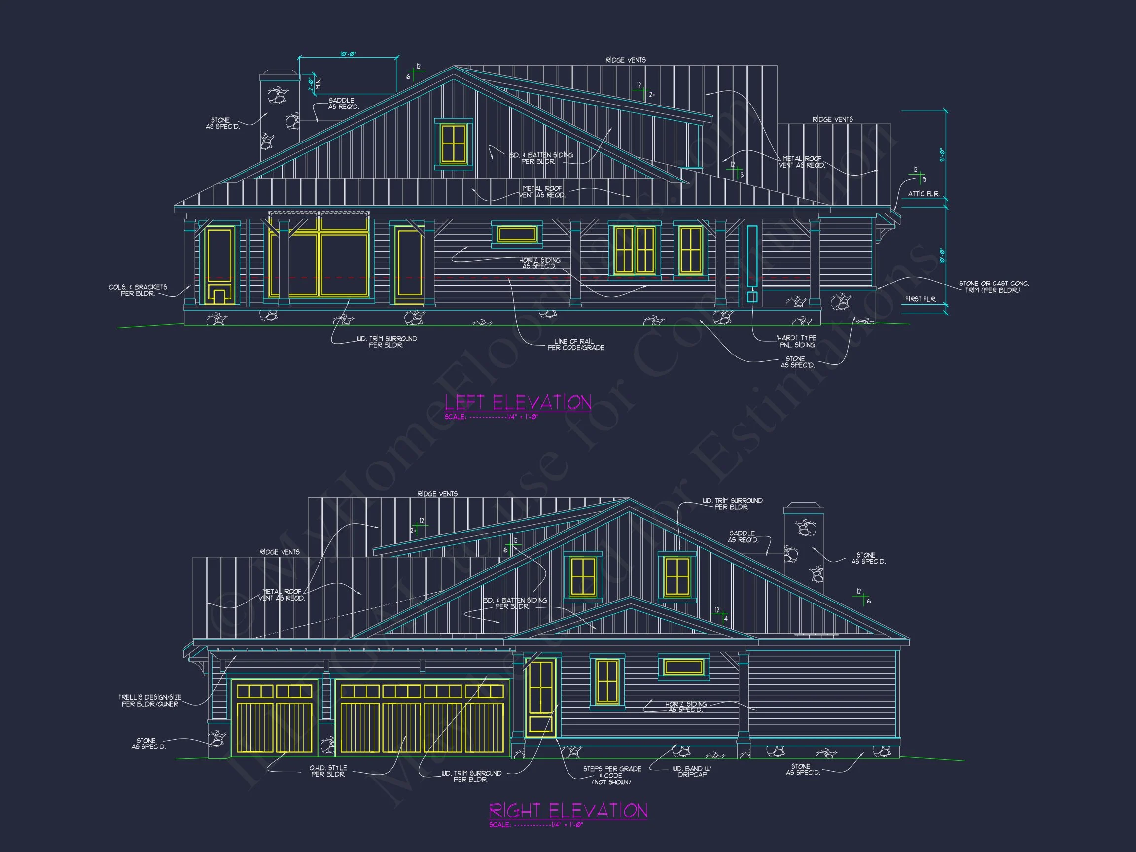 16-1239 HOUSE PLAN - Luxury House Floor Plan with CAD Architecture & Designs 3 Luxury house Floor Plan with CAD Architecture & Designs