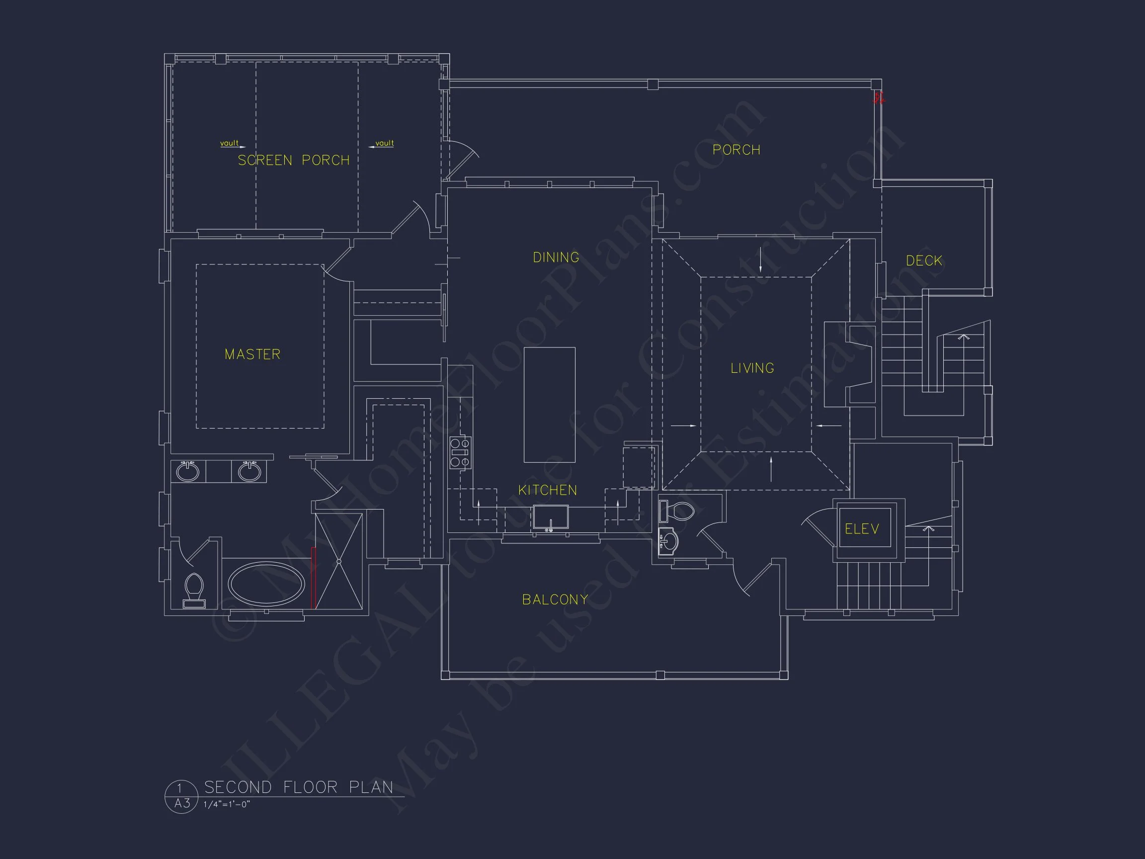 16-1206 HOUSE PLAN - Beach House Plan with 4 Bedrooms, 3 Floors, Architectural Designs 7 Beach house Plan with 4 Bedrooms, 3 Floors, Architectural Designs