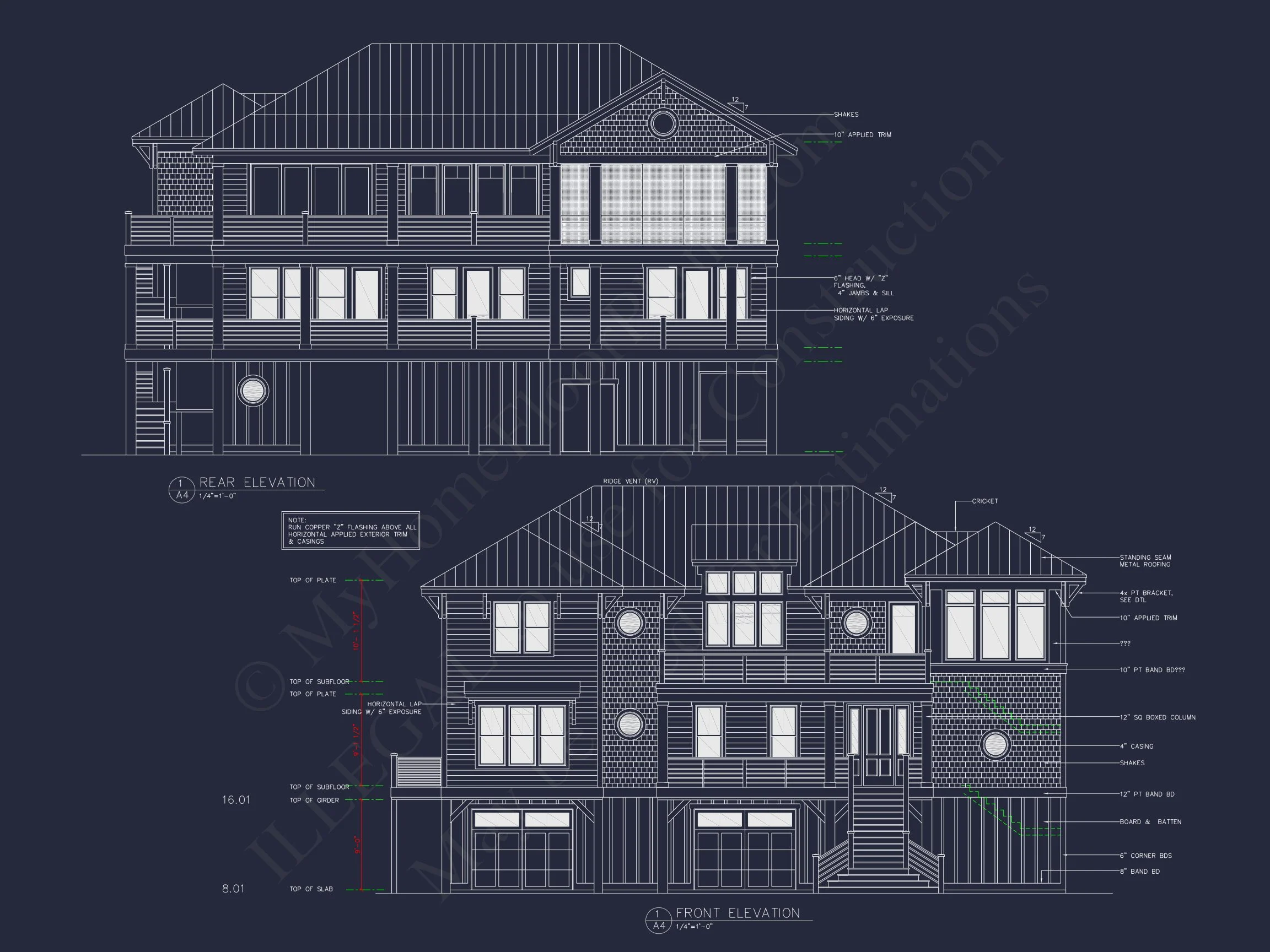 16-1206 HOUSE PLAN - Beach House Plan with 4 Bedrooms, 3 Floors, Architectural Designs 3 Beach house Plan with 4 Bedrooms, 3 Floors, Architectural Designs