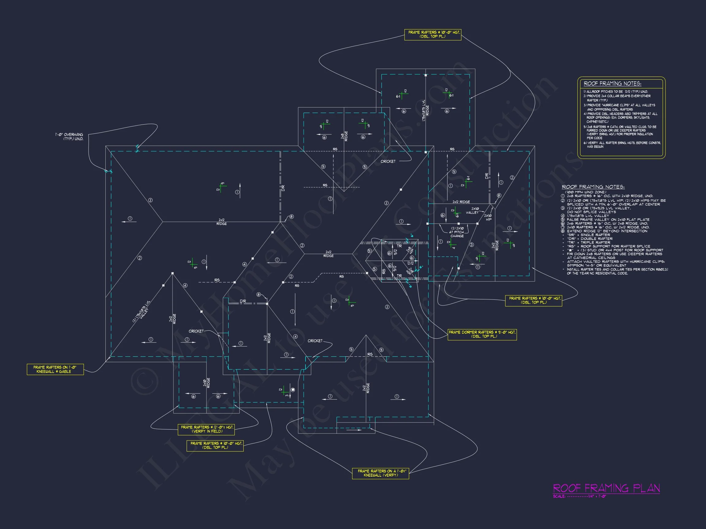 16-1204 HOUSE PLAN - Craftsman House Plan with 4 Bedrooms & Vaulted Ceilings 15 Craftsman house Plan with 4 Bedrooms & Vaulted Ceilings