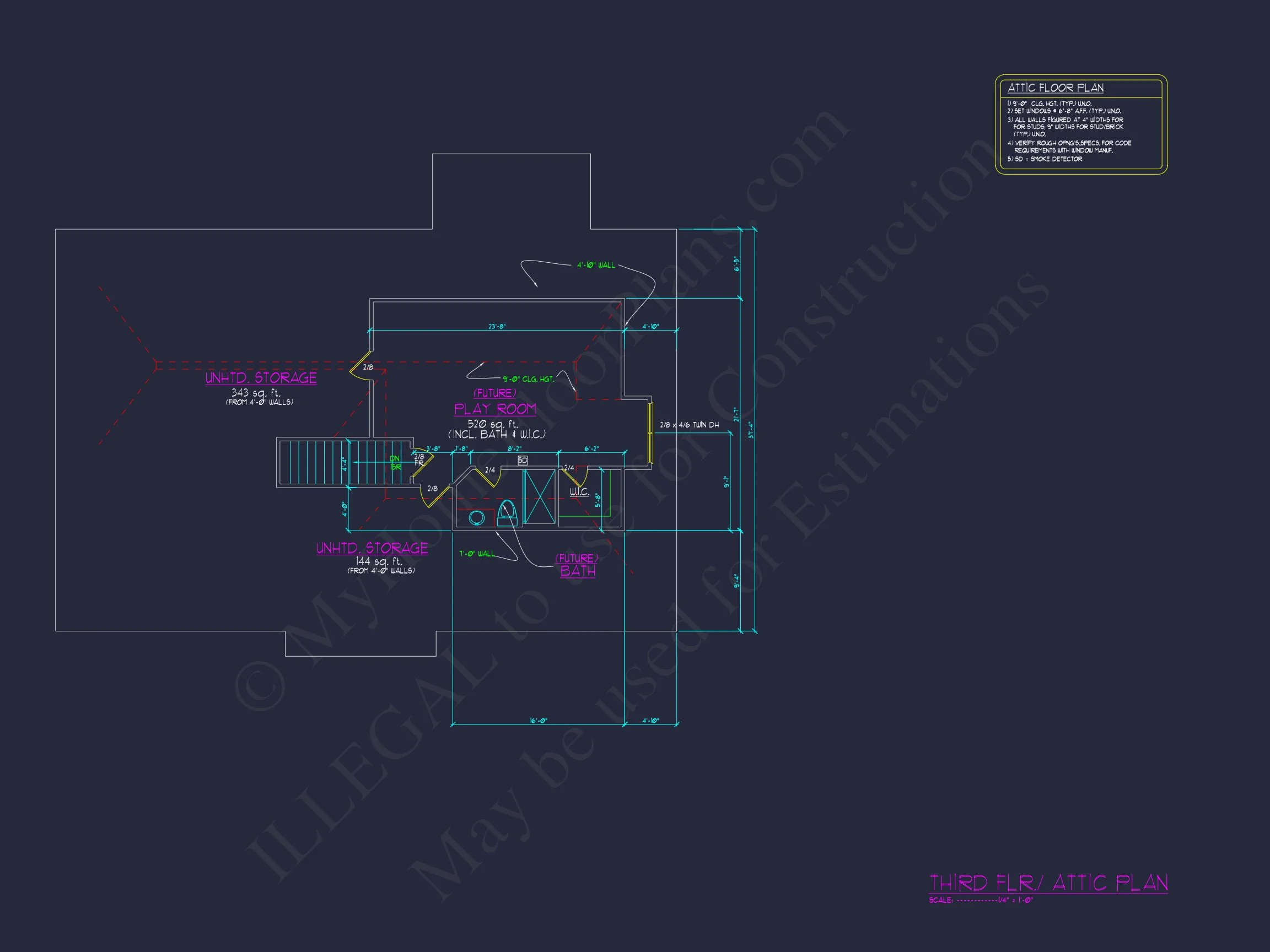 16-1204 HOUSE PLAN - Craftsman House Plan with 4 Bedrooms & Vaulted Ceilings 11 Craftsman house Plan with 4 Bedrooms & Vaulted Ceilings