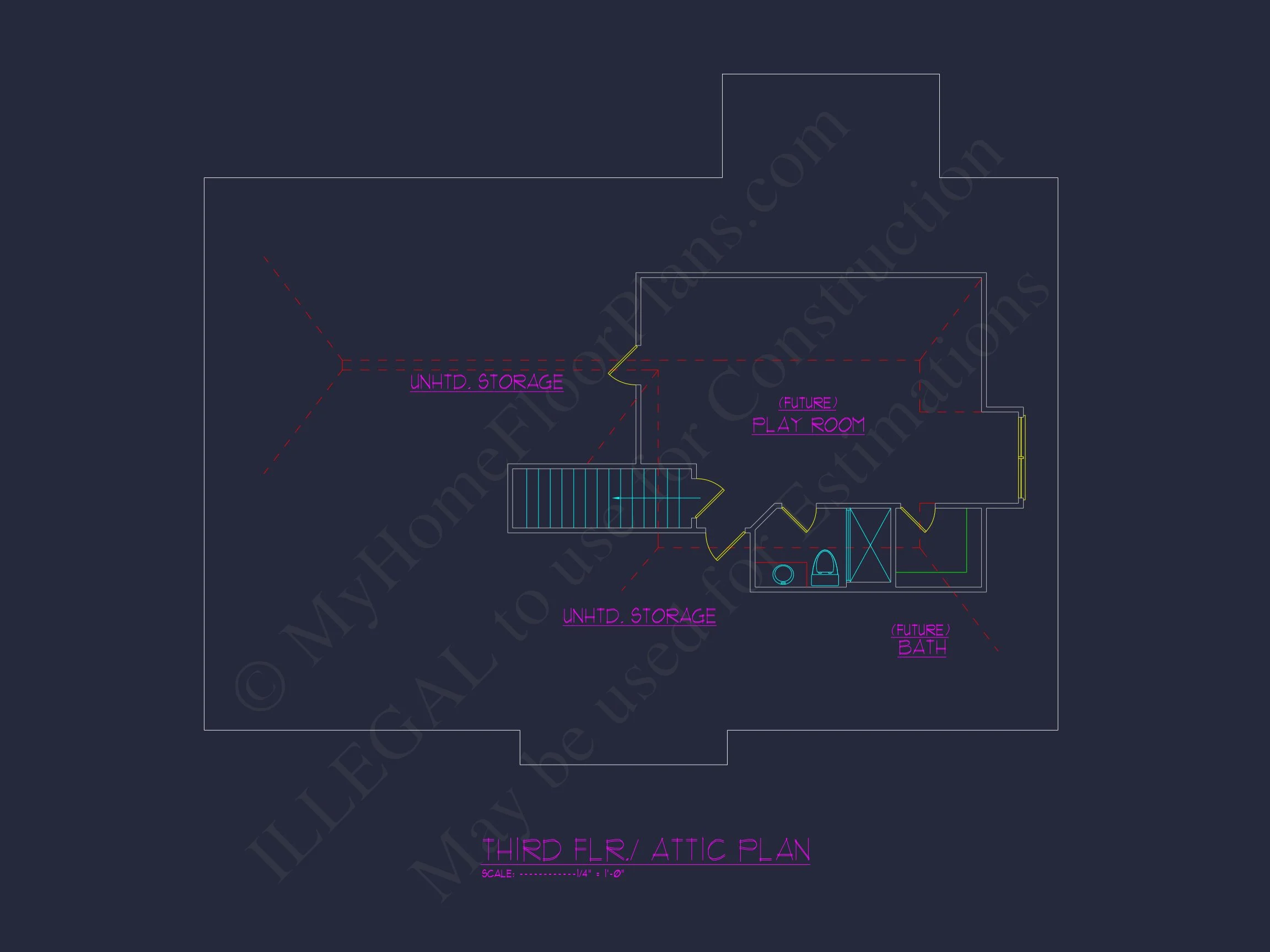 16-1204 HOUSE PLAN - Craftsman House Plan with 4 Bedrooms & Vaulted Ceilings 8 Craftsman house Plan with 4 Bedrooms & Vaulted Ceilings