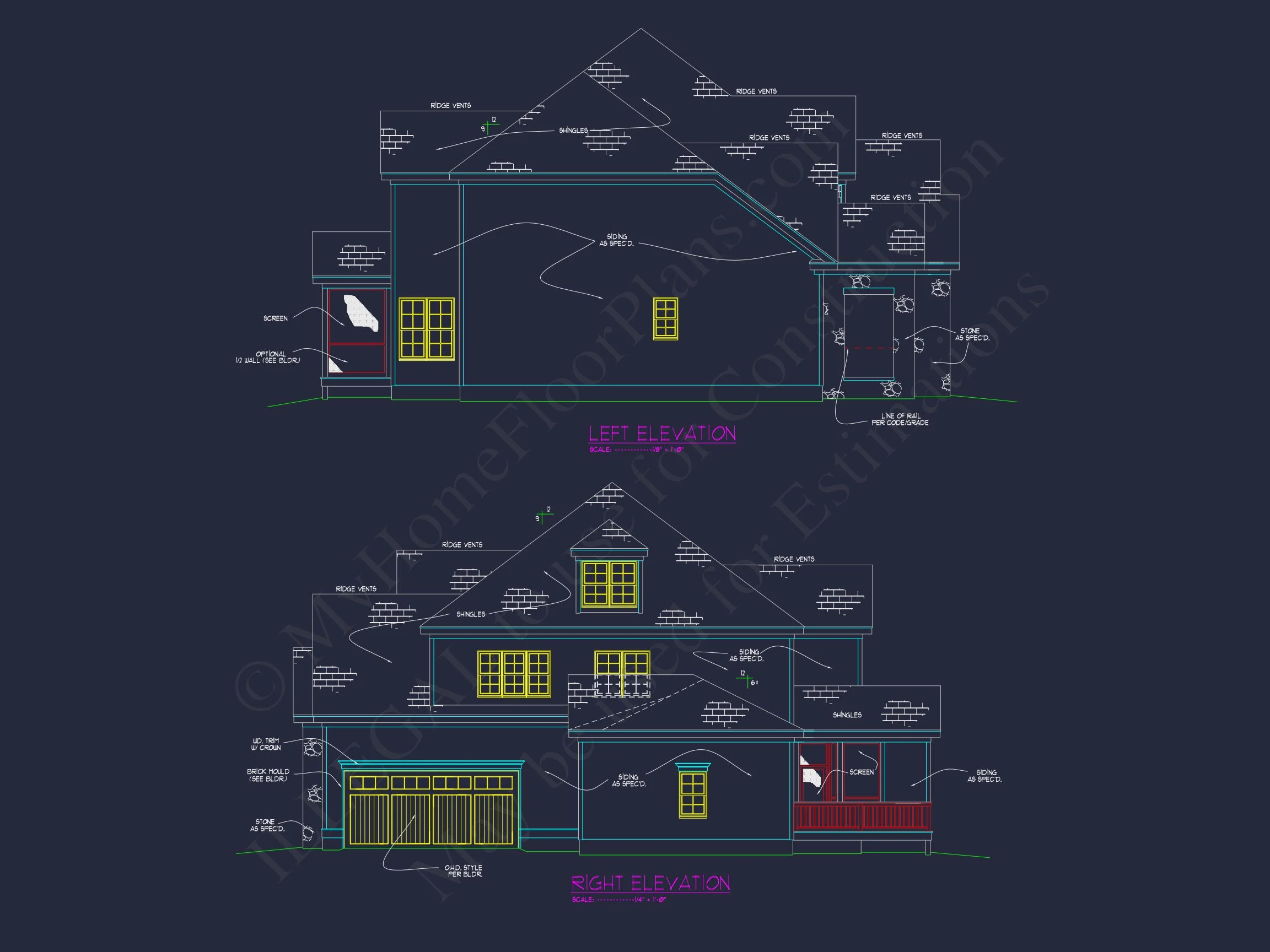16-1204 HOUSE PLAN - Craftsman House Plan with 4 Bedrooms & Vaulted Ceilings 5 Craftsman house Plan with 4 Bedrooms & Vaulted Ceilings