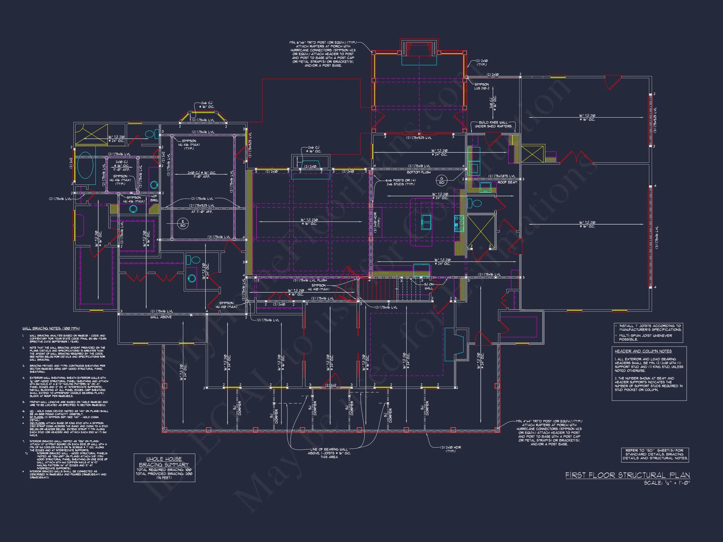 16-1171 HOUSE PLAN - Elegant Traditional House Plan with Detailed Architecture & CAD 12 Elegant Traditional house Plan with Detailed Architecture & CAD
