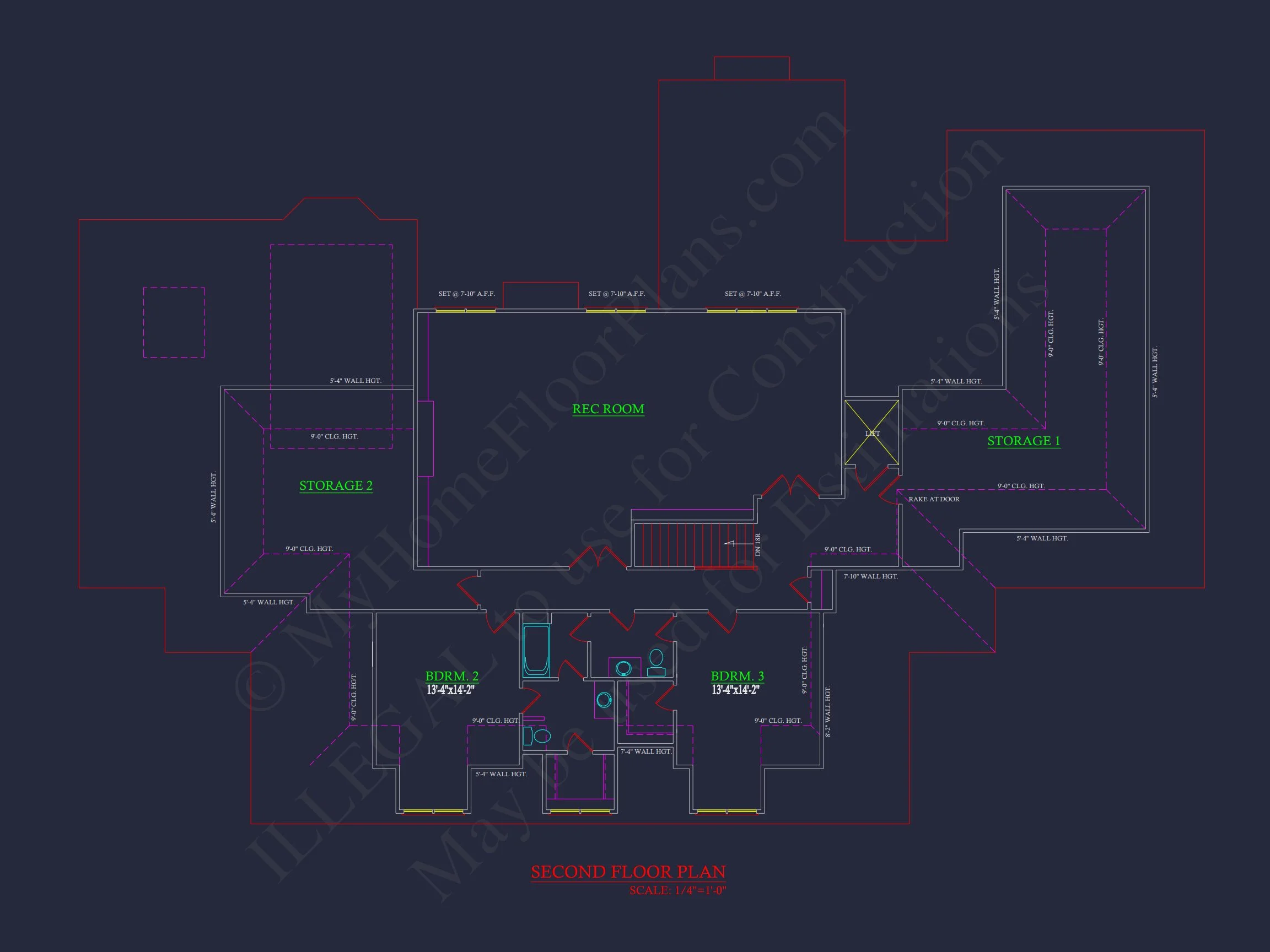 16-1171 HOUSE PLAN - Elegant Traditional House Plan with Detailed Architecture & CAD 8 Elegant Traditional house Plan with Detailed Architecture & CAD